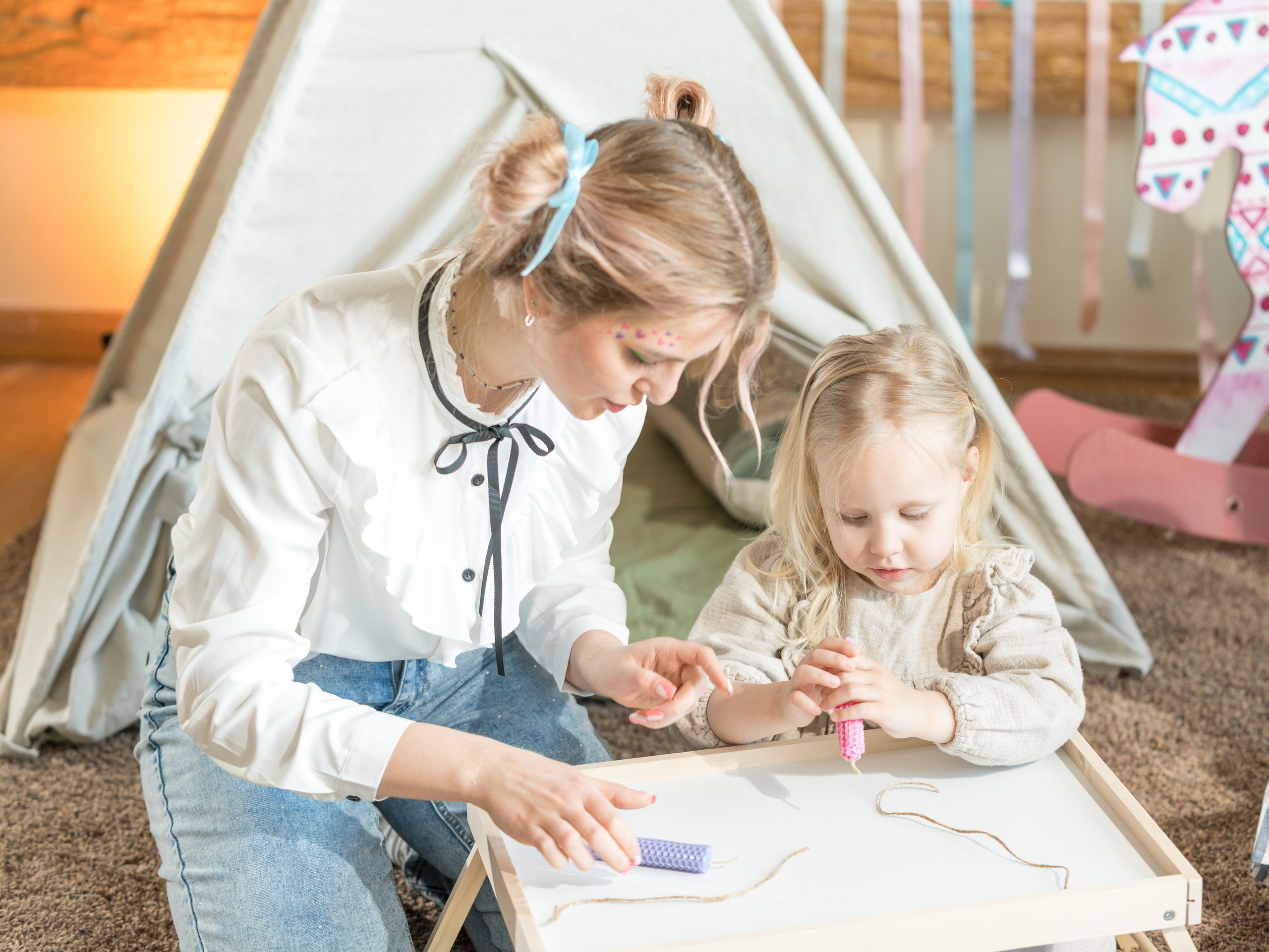 Детская фотосессия: Анна и Катя. Репортажный фотограф в Красной Поляне и Сочи Павлюченко Екатерина
