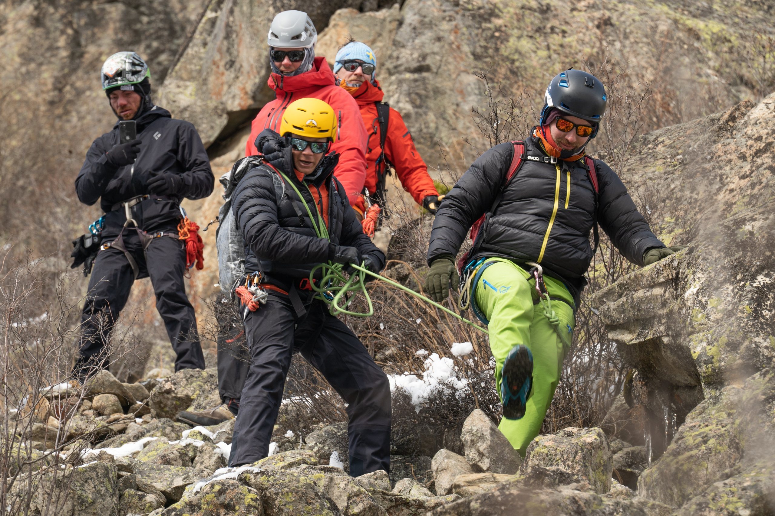 Обучающий модуль для альпинистов в Приэльбрусье. Репортажный фотограф в Красной Поляне и Сочи Павлюченко Екатерина