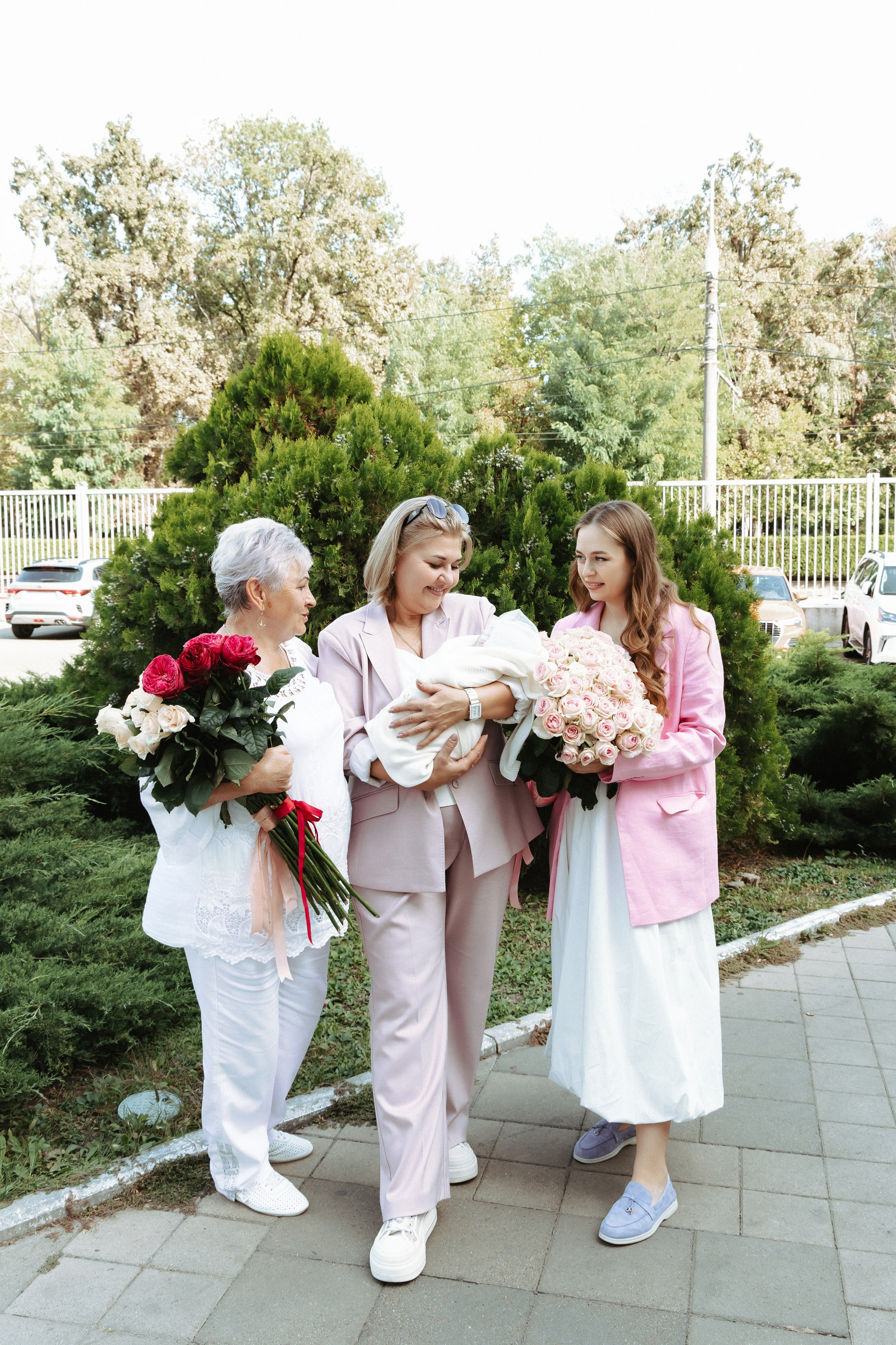 Выписка Катюши + Нью Борн. Свадебный и семейный фотограф в Краснодаре Диана Смирнова