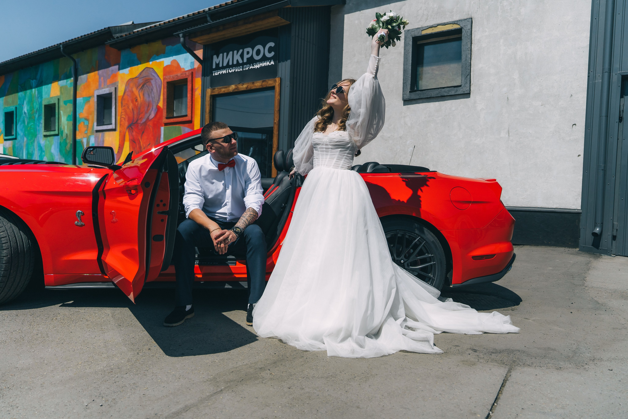 Красный кабриолет. Фотограф Ангарск Иркутск Ксения Король