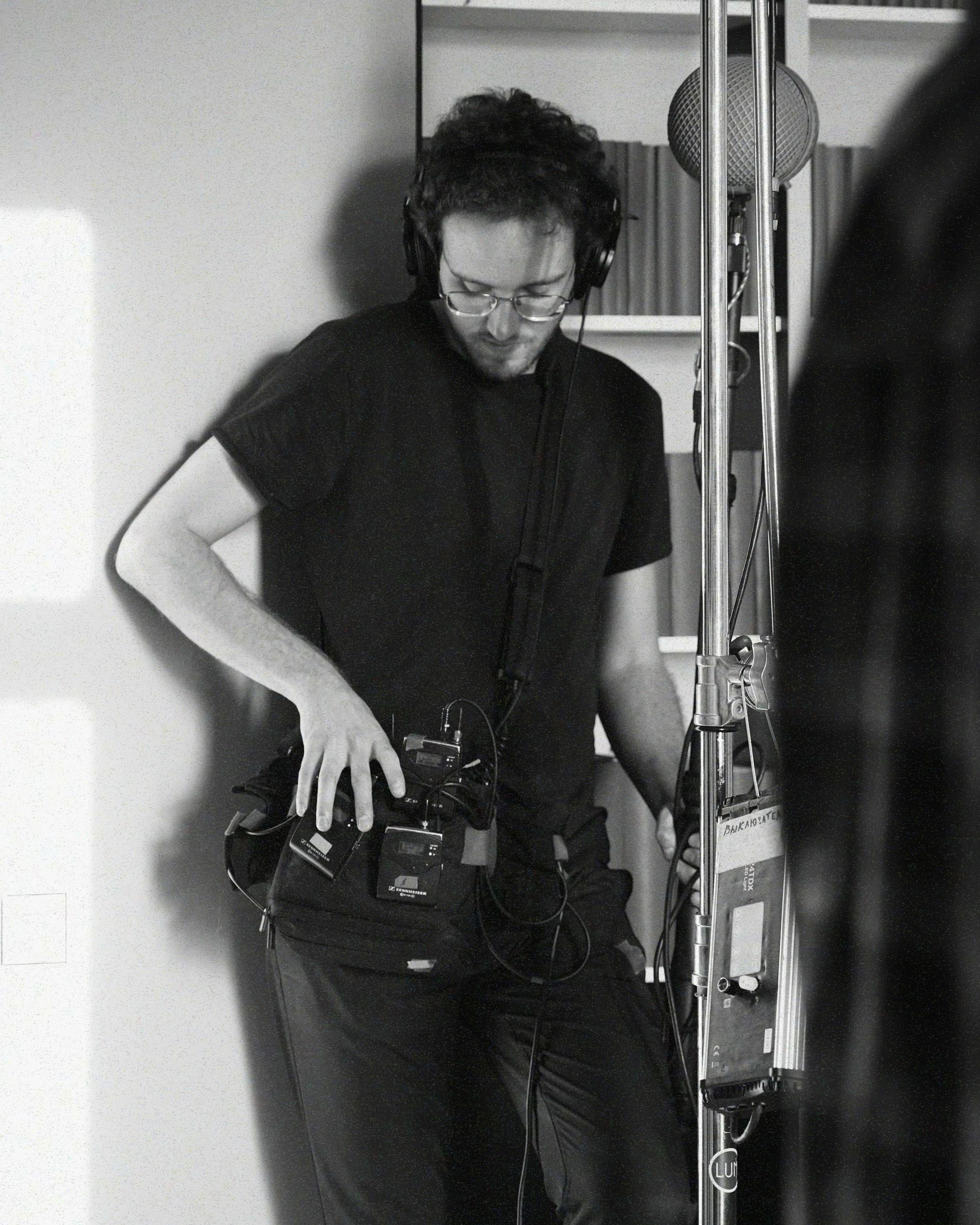 Filming a movie, backstage. Katyavasileva