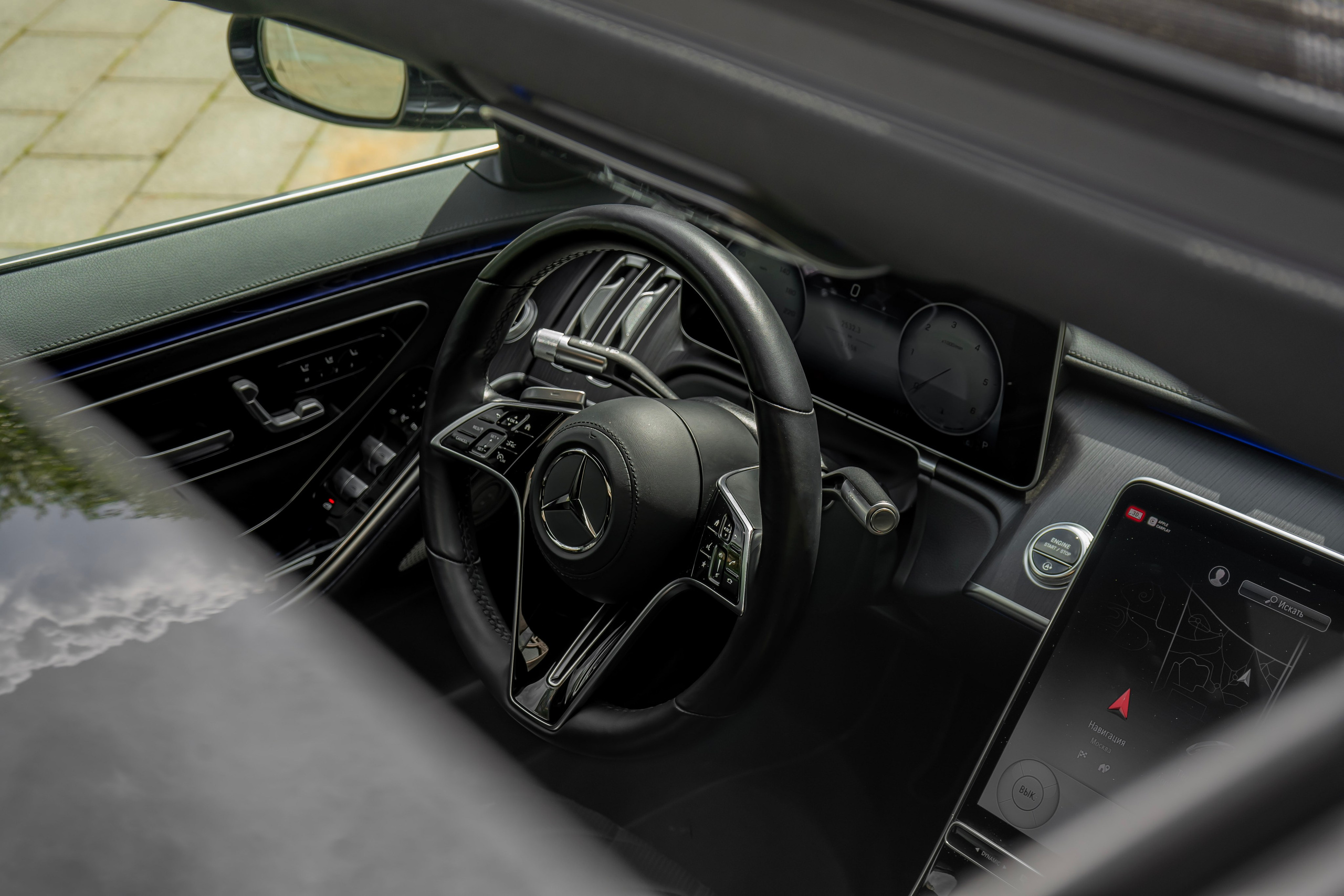 Mercedes S-class (W223). Автомобильный фотограф Ногинск Денис Городок