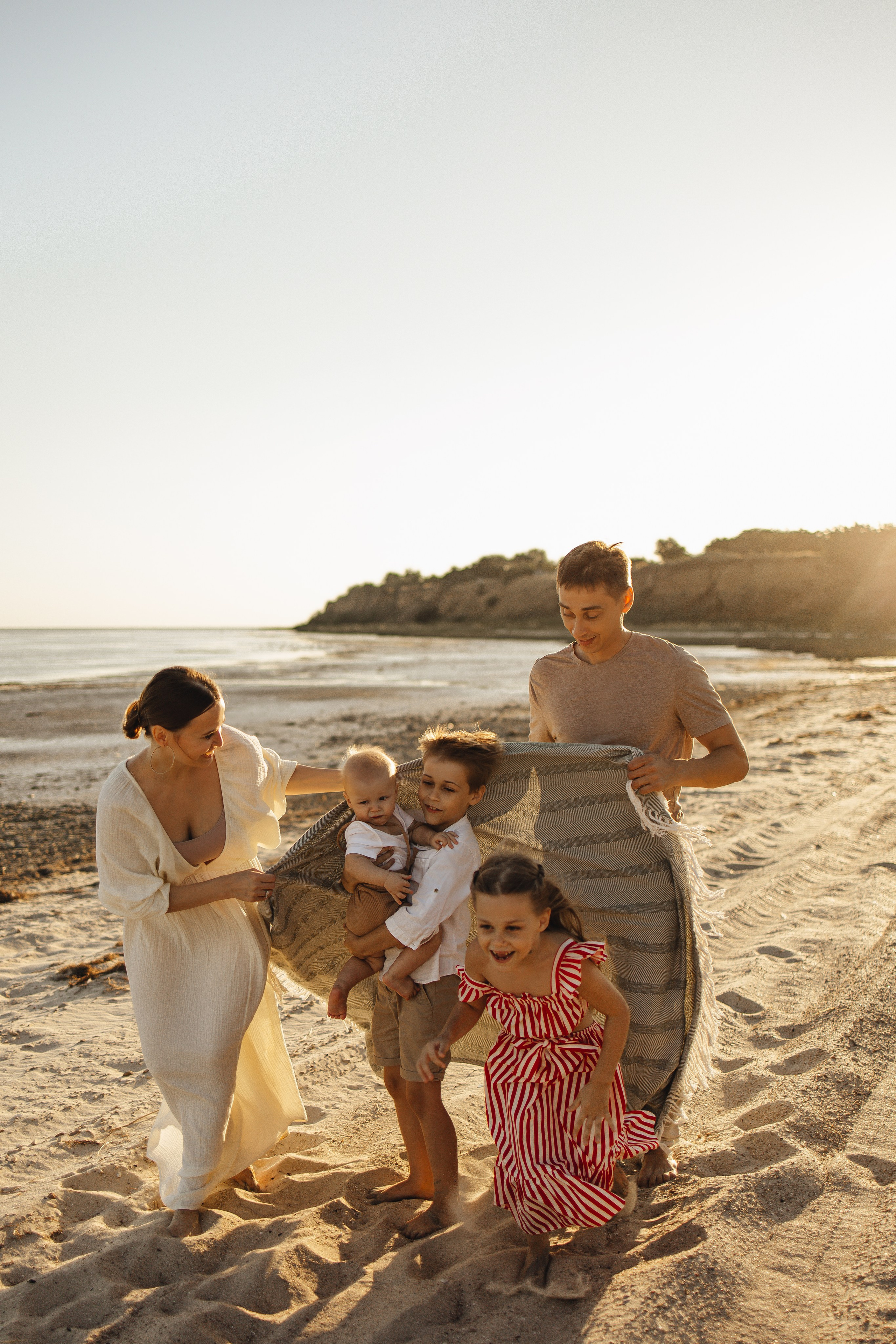 Летняя история на берегу. Семейный и детский фотограф, таганрог, ростов-на-дону