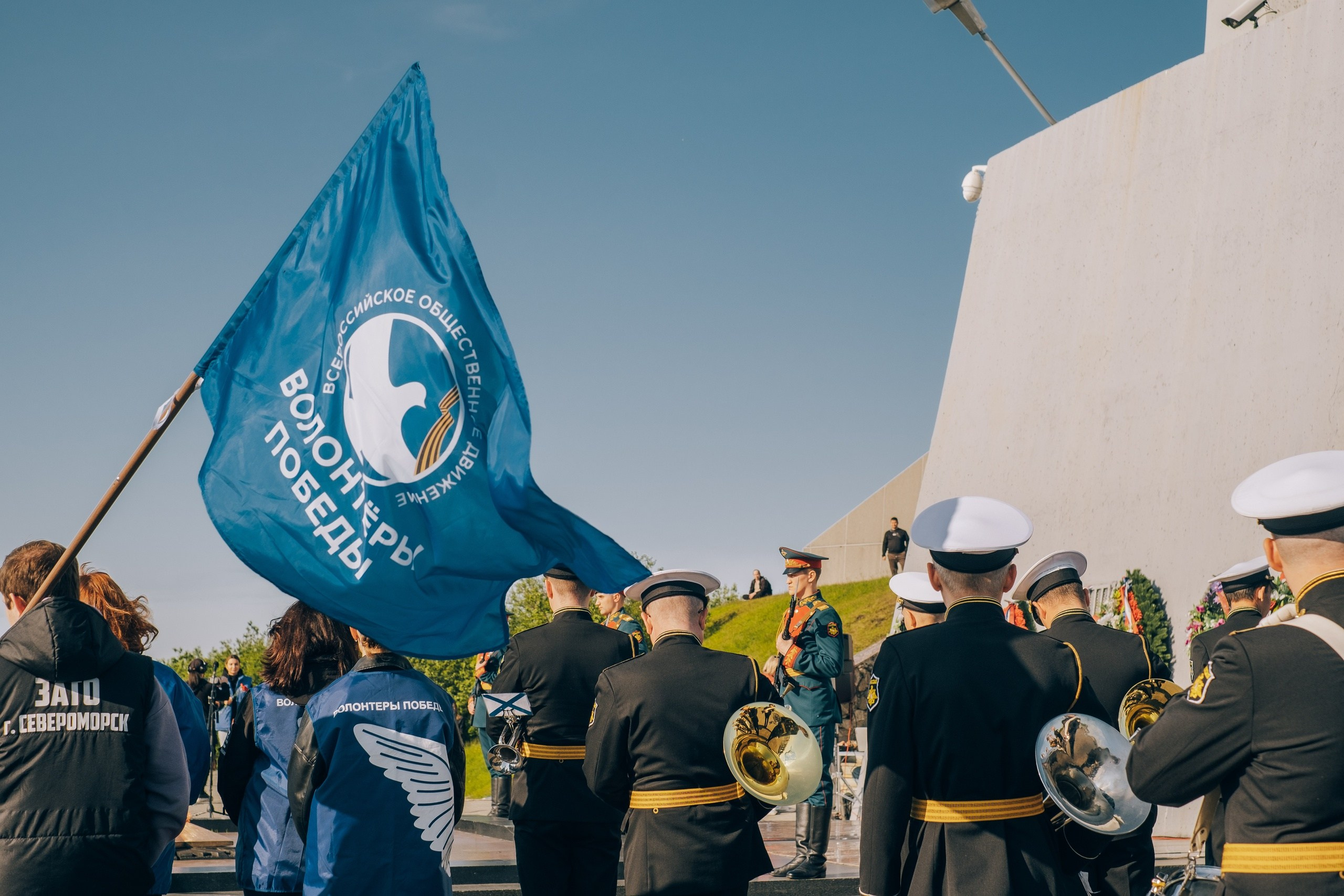 Репортаж церемонии «Путь Победы». Фотограф в Мурманске Полина Аленовская