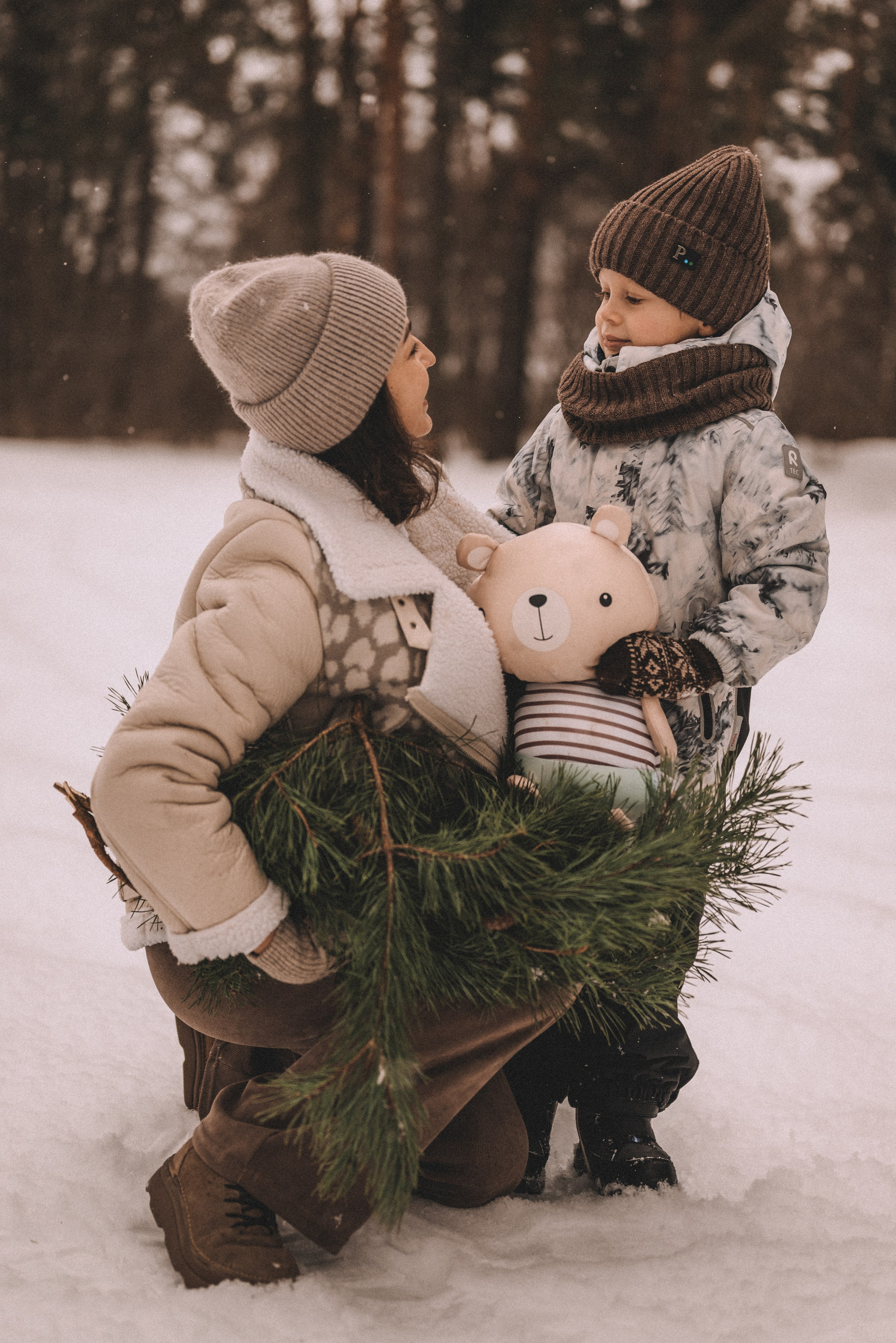 Сергей и Наталья с Ксюшей и Максимом. Фотограф Кристина Пархоменко