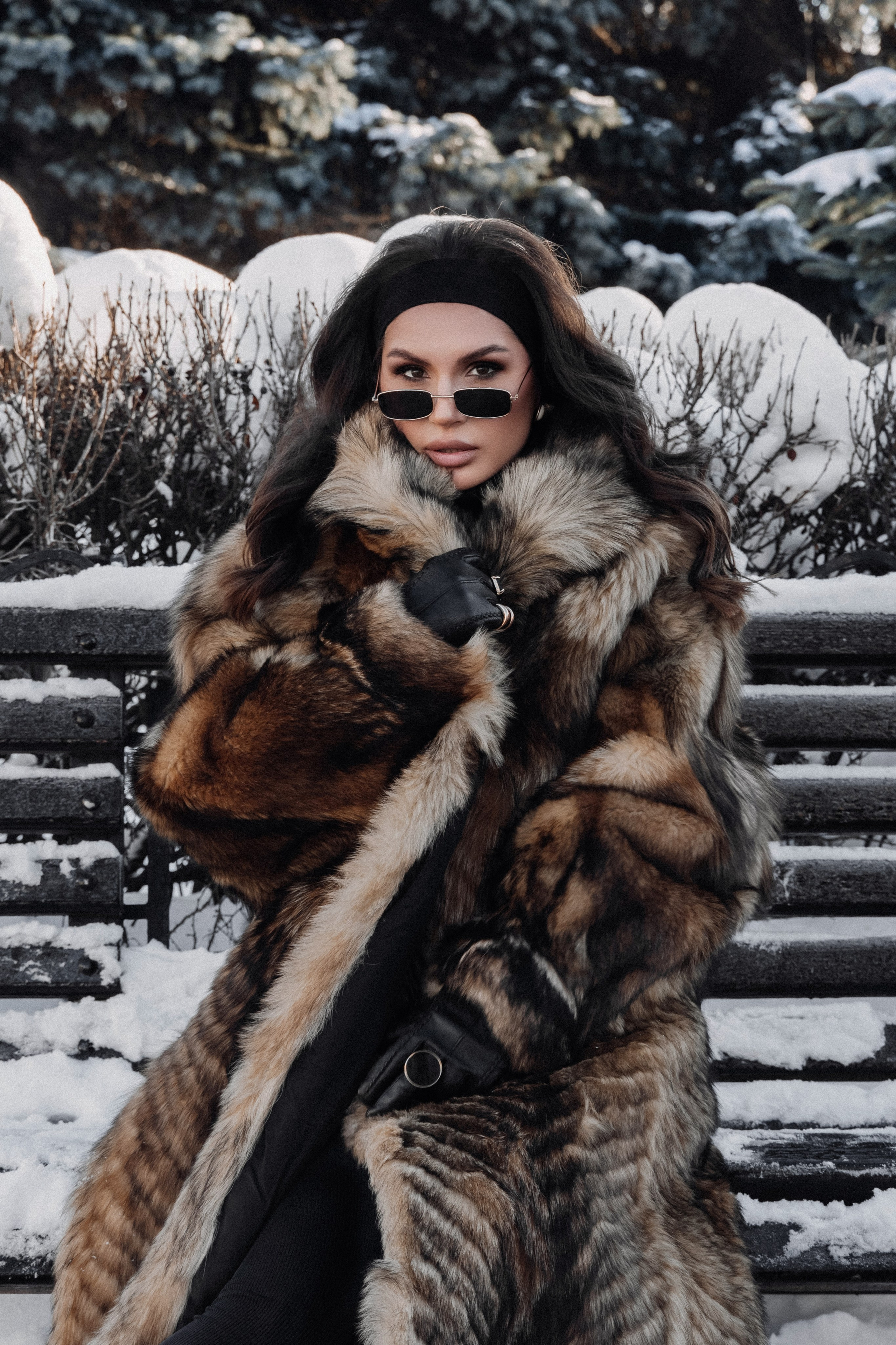 фотосессия зимой