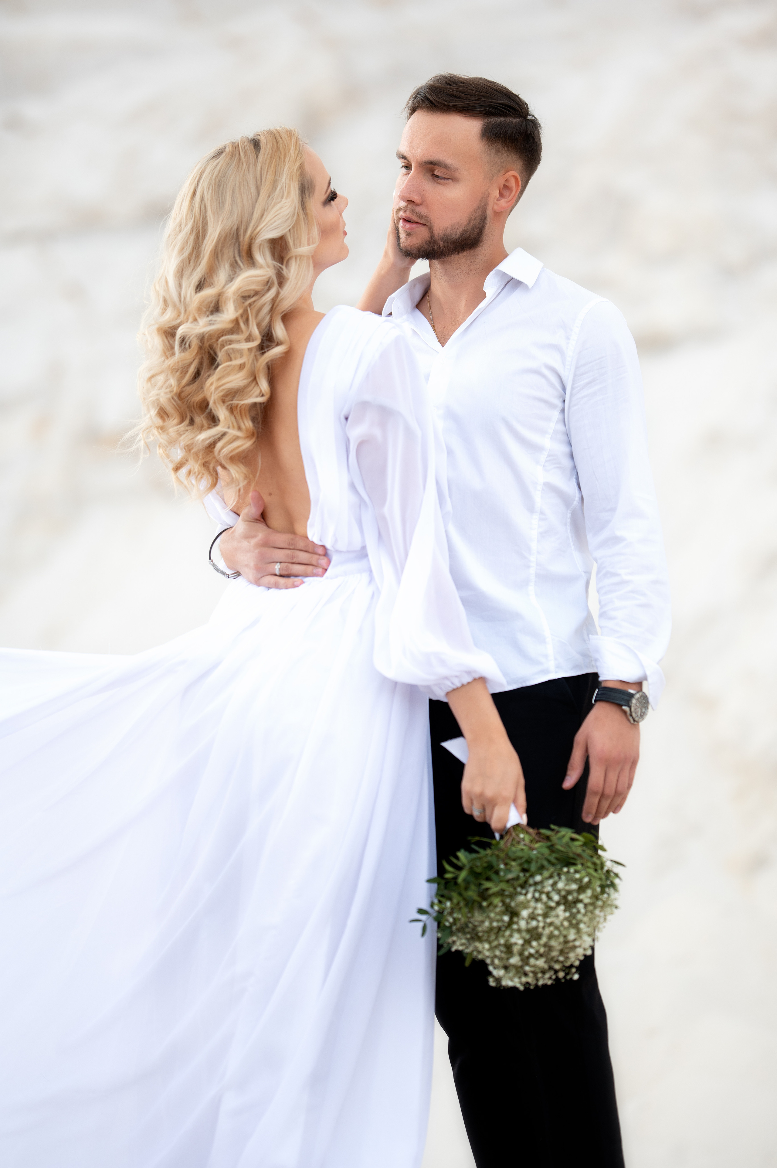 Love story в песках. Фотограф Елена Сасс Москва