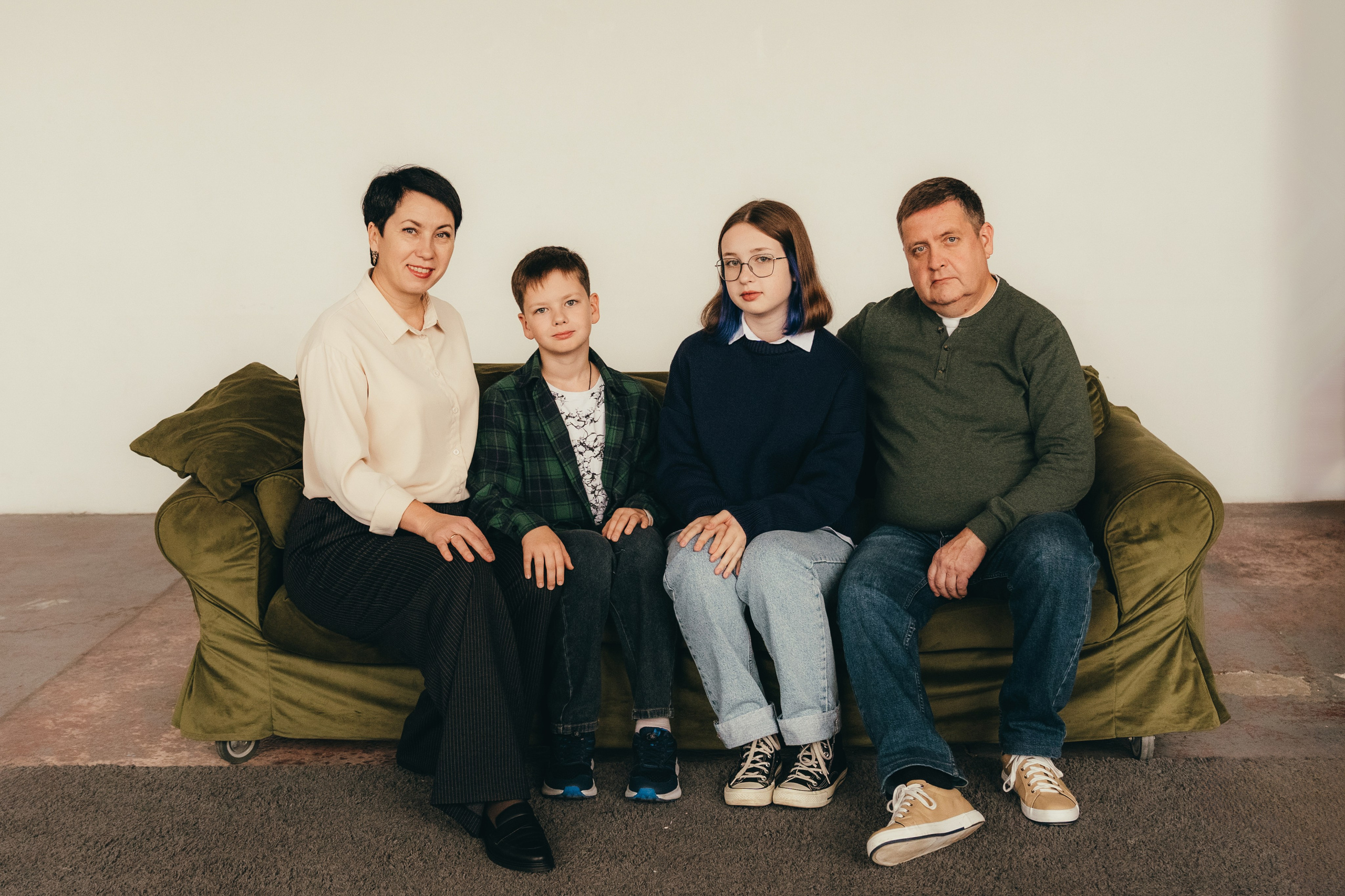 Большая семья. Семейный фотограф • Домашние съемки в Нижнем Новгороде