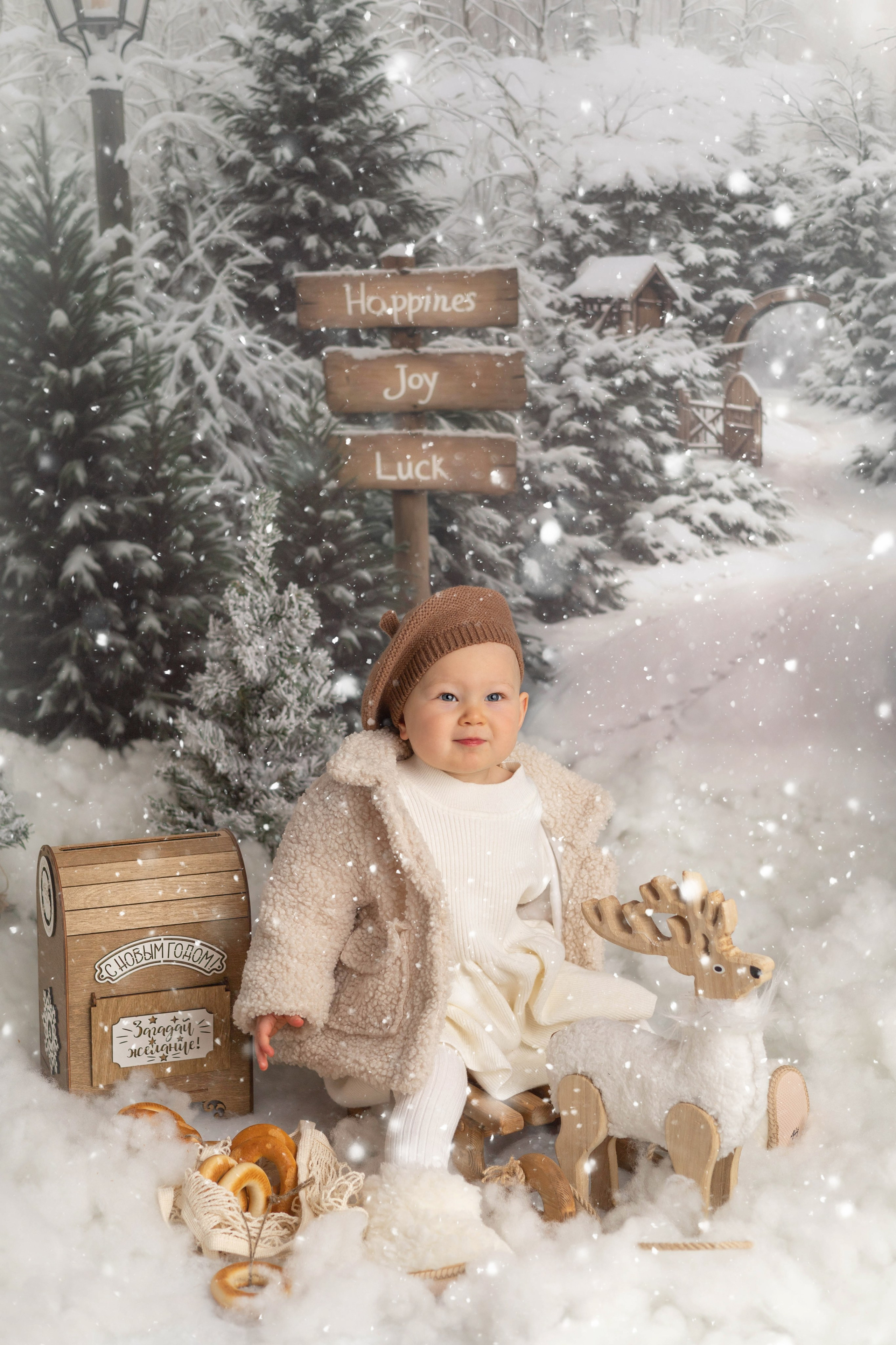 «Лесная опушка». «Вкадре» — фотосессия новорожденных Тула | детский фотограф в Туле