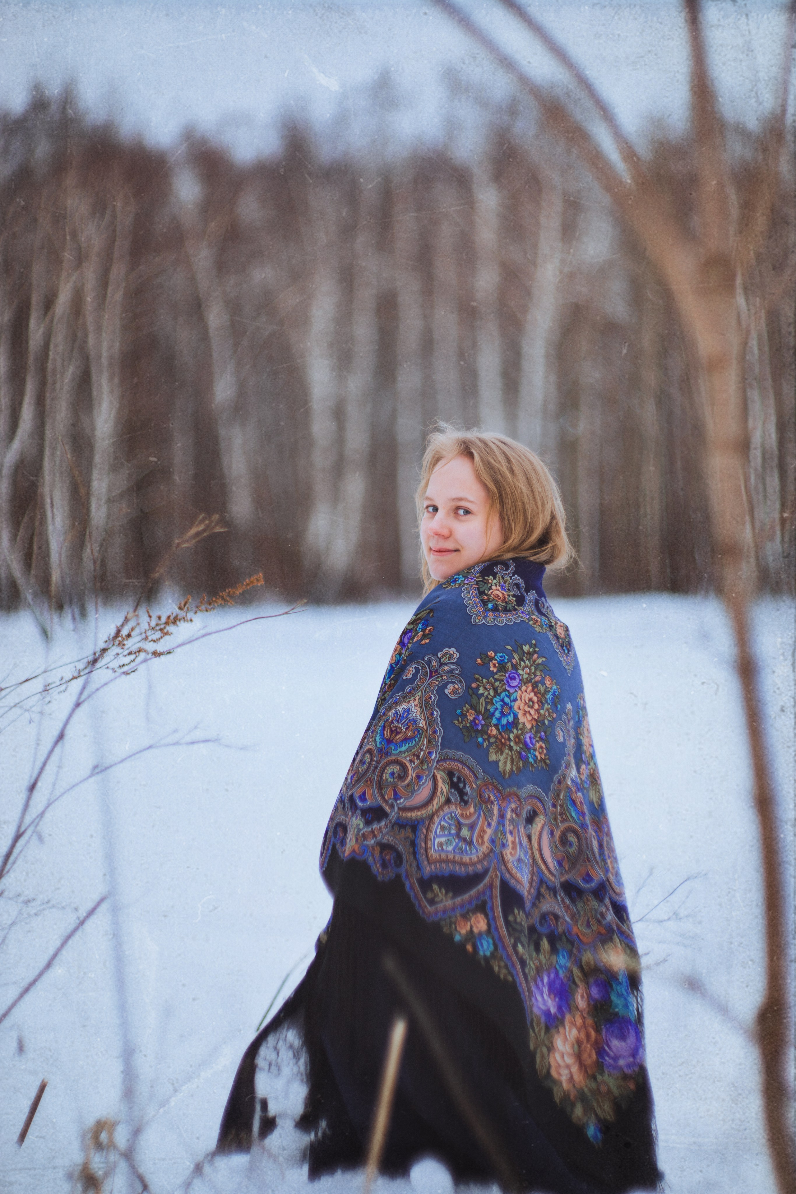 Зимняя в лесу. Юлия Башкатова, сказочный фотограф, Москва