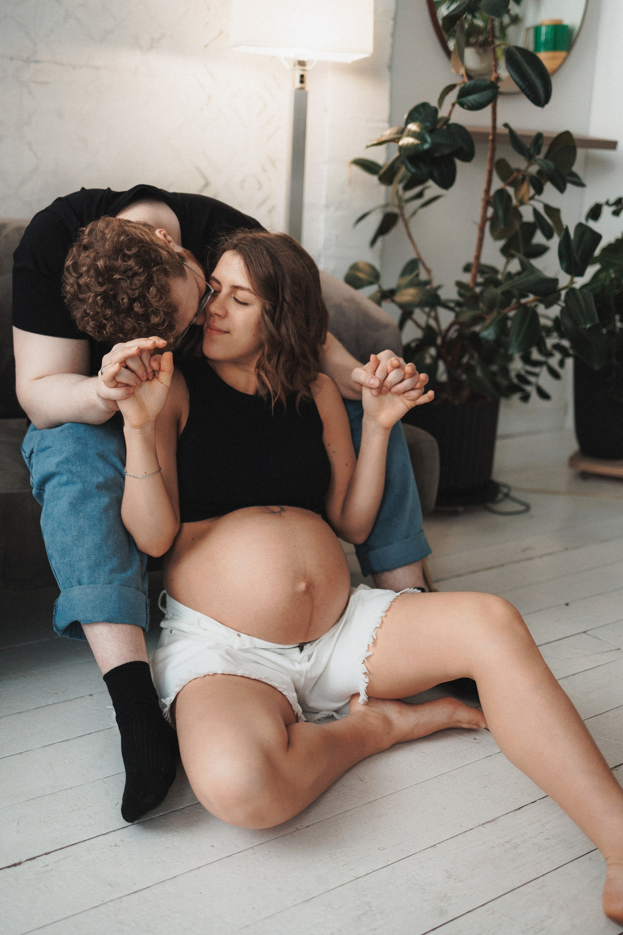 Любовь — это когда ты под сердцем носишь его ребенка. Фотограф Москва Светлана Кирюшина