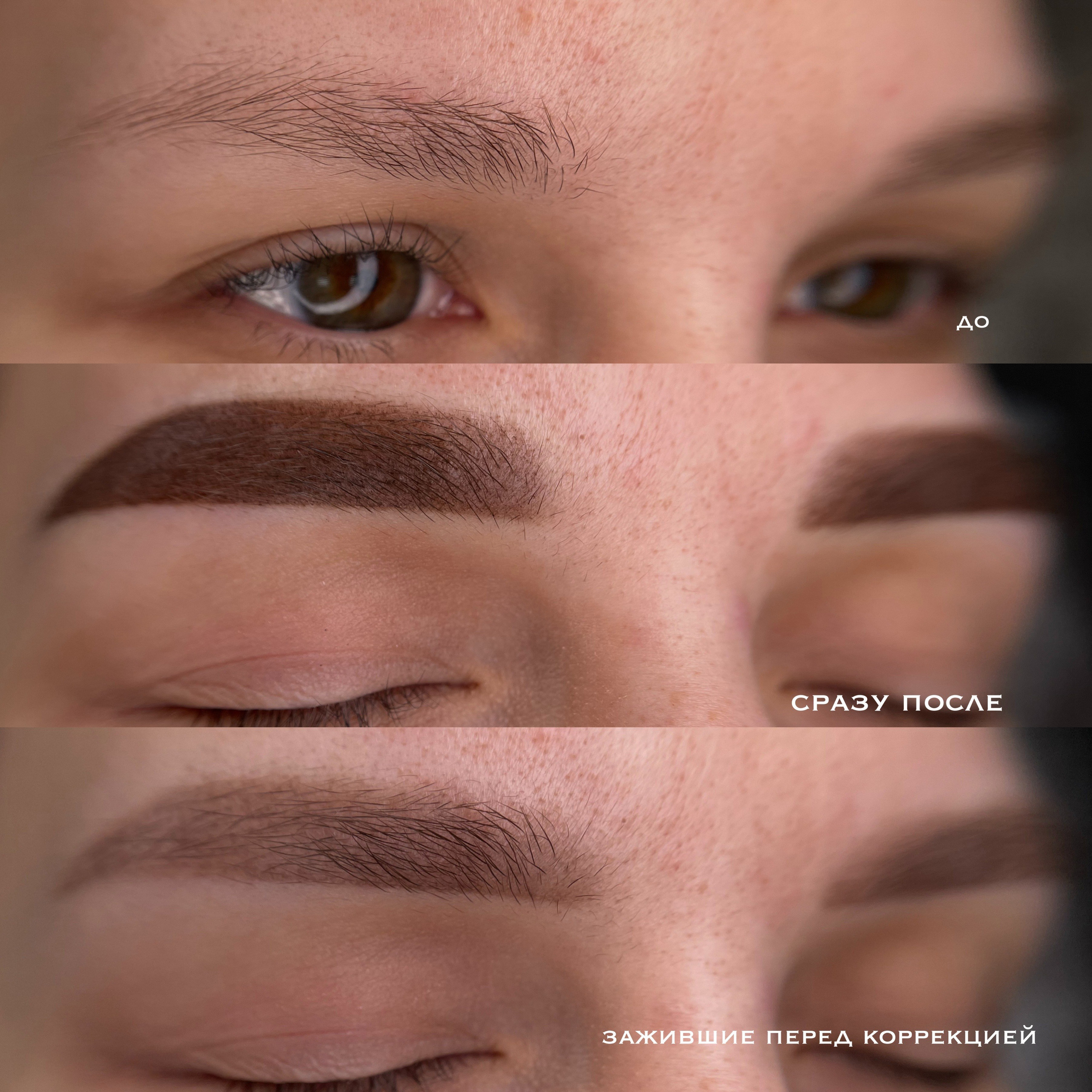 БРОВИ зажившие. Перманентный макияж и удаление старого татуажа в Ростове-на-Дону Дарья Исакова