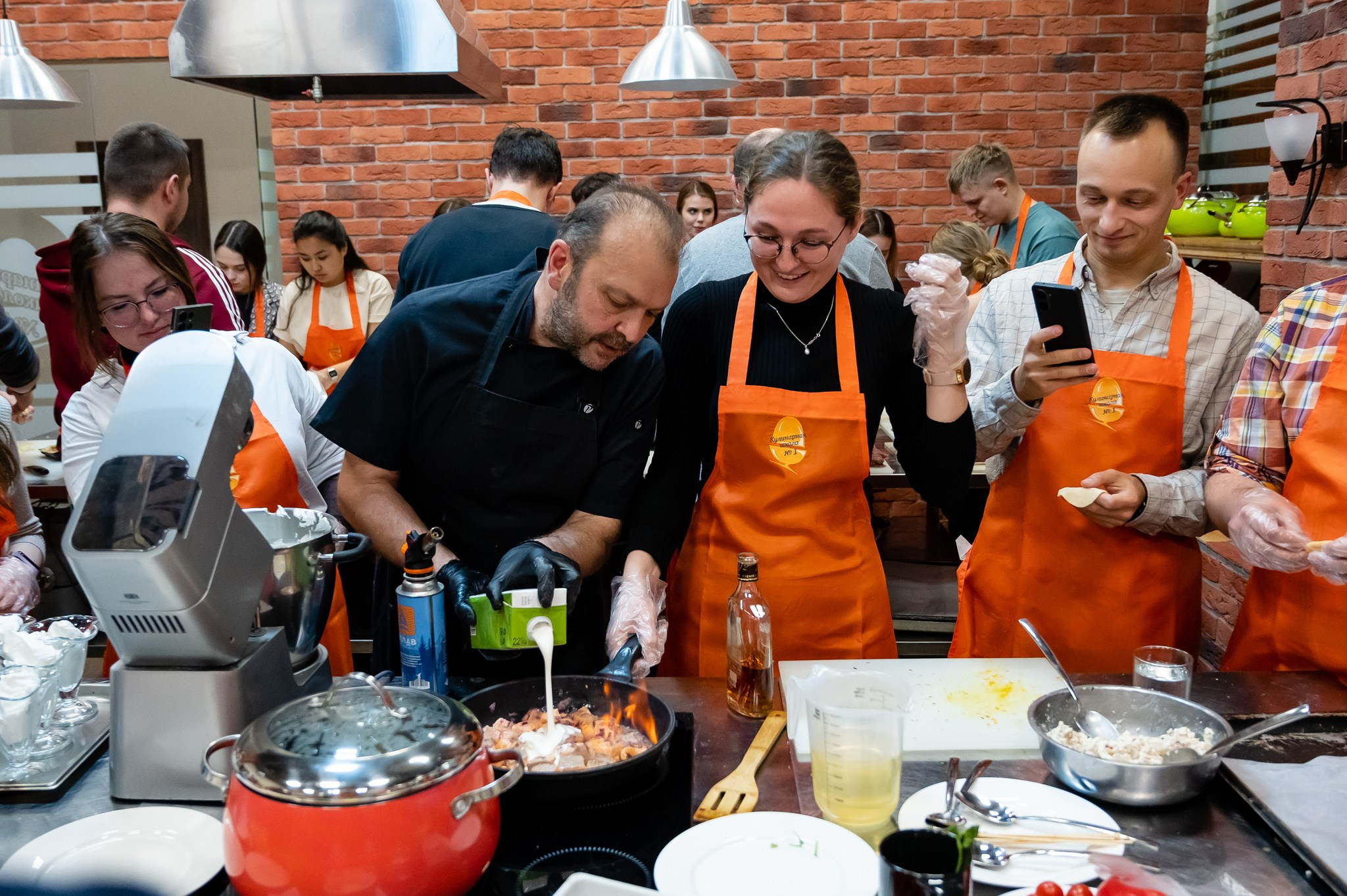 Кулинарная школа. Свадебный и семейный фотограф из Санкт-Петербурга Климов Анатолий