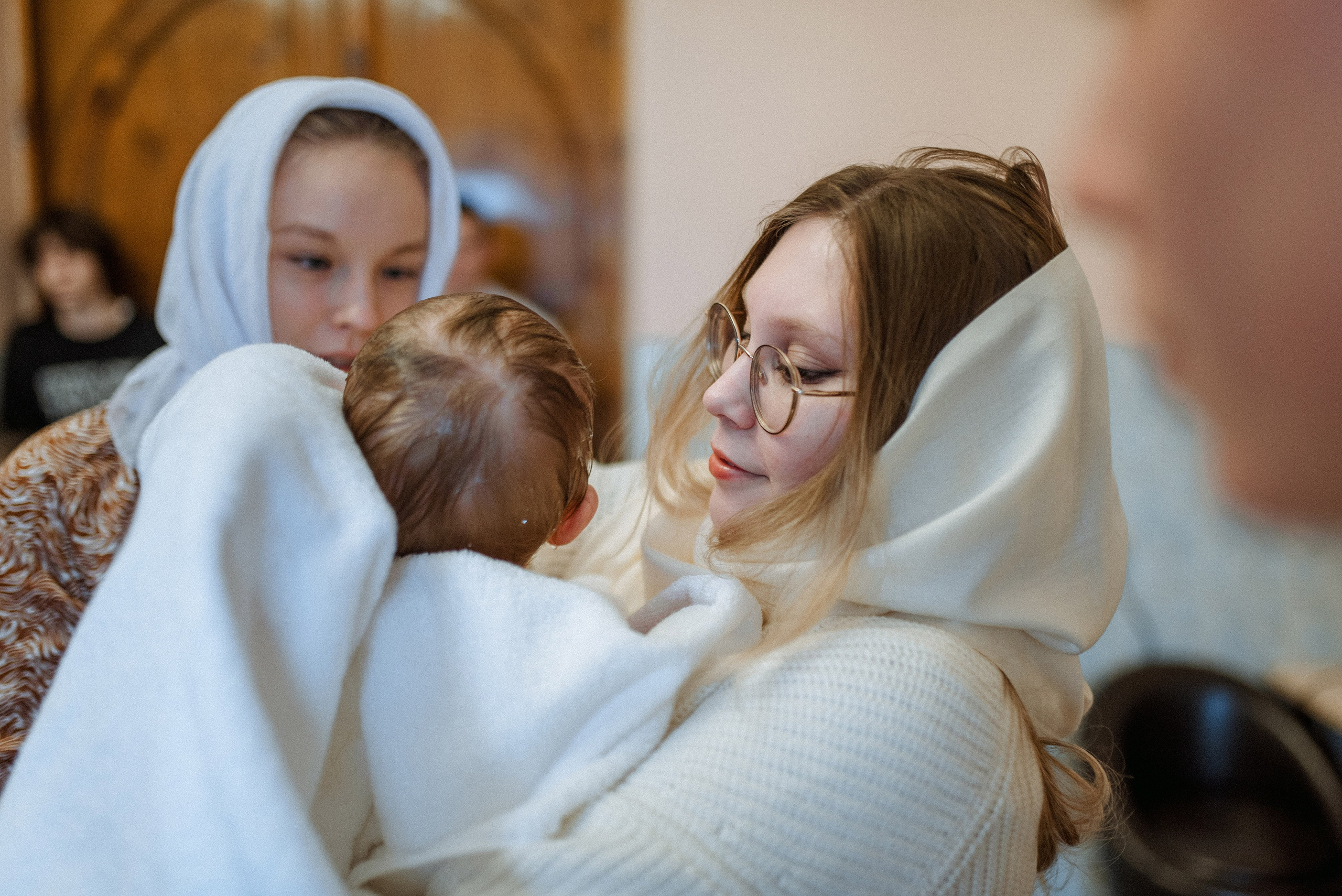 Крещение Евы. Семейный документальный фотограф в Волгограде Мариэта Додина