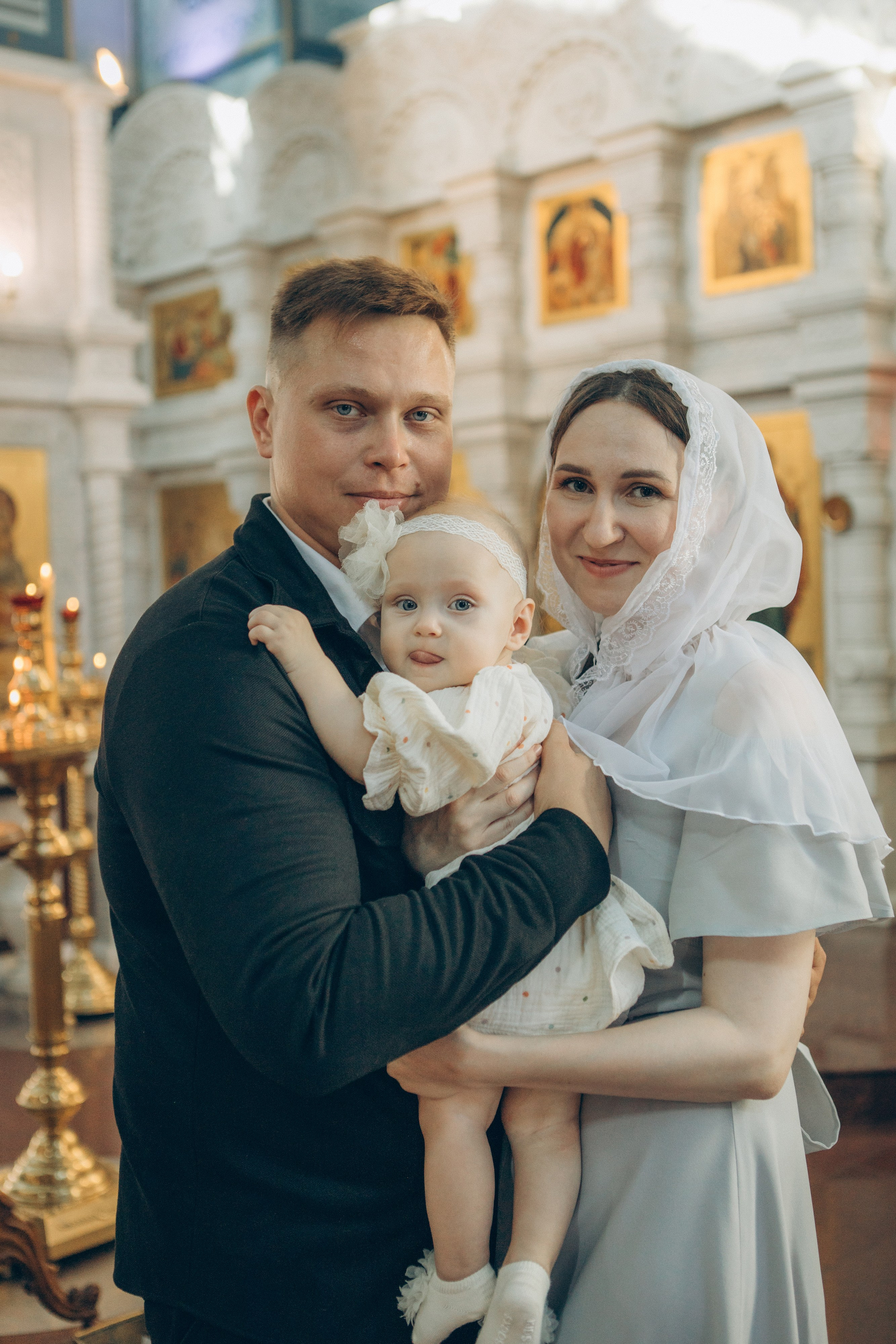 Крещение Софьи. Семейный фотограф и фотограф на роды в Ростове-на-Дону Мухина Виктория