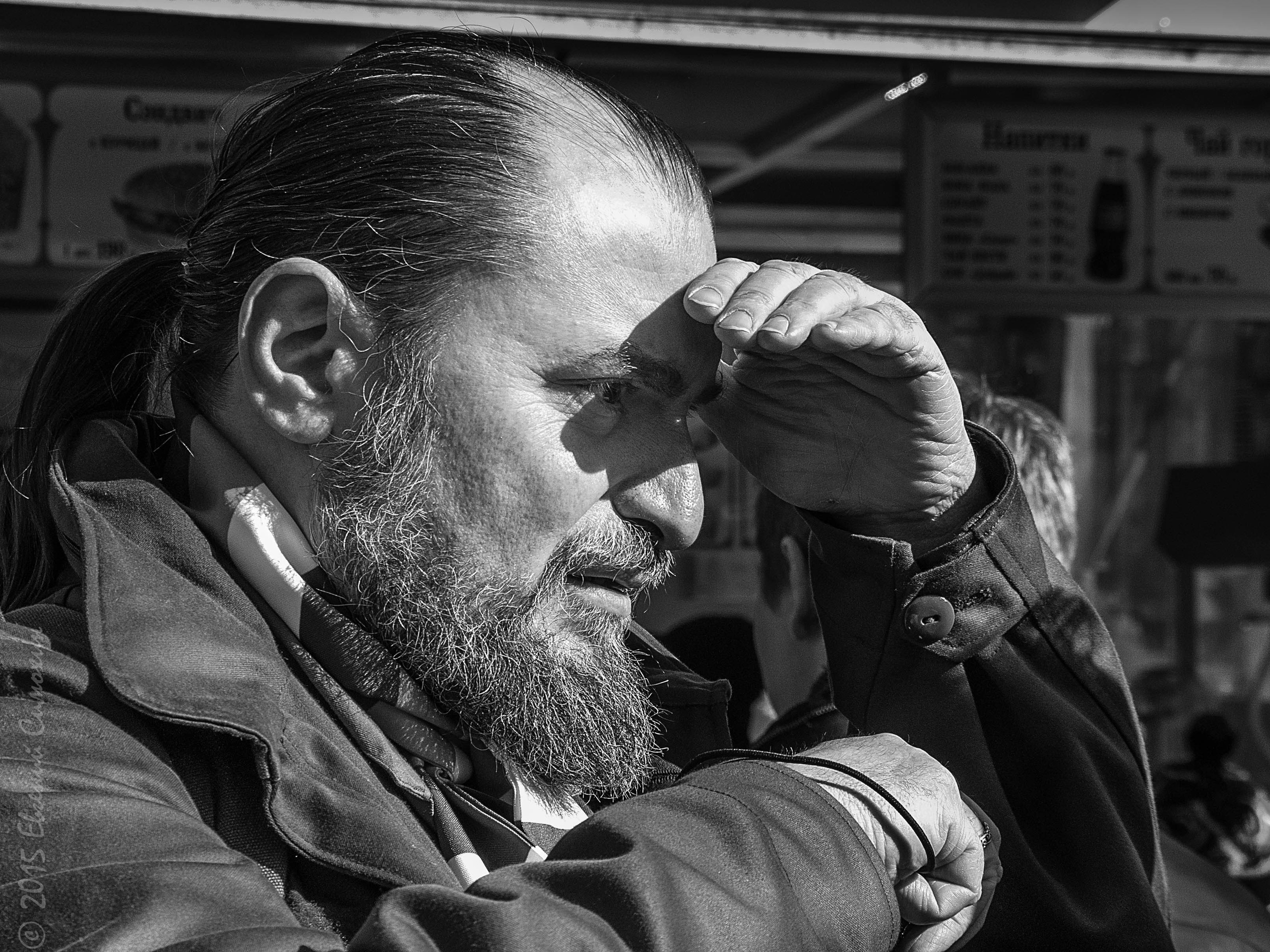 Мужской портрет. Фотограф Евгений Симохин