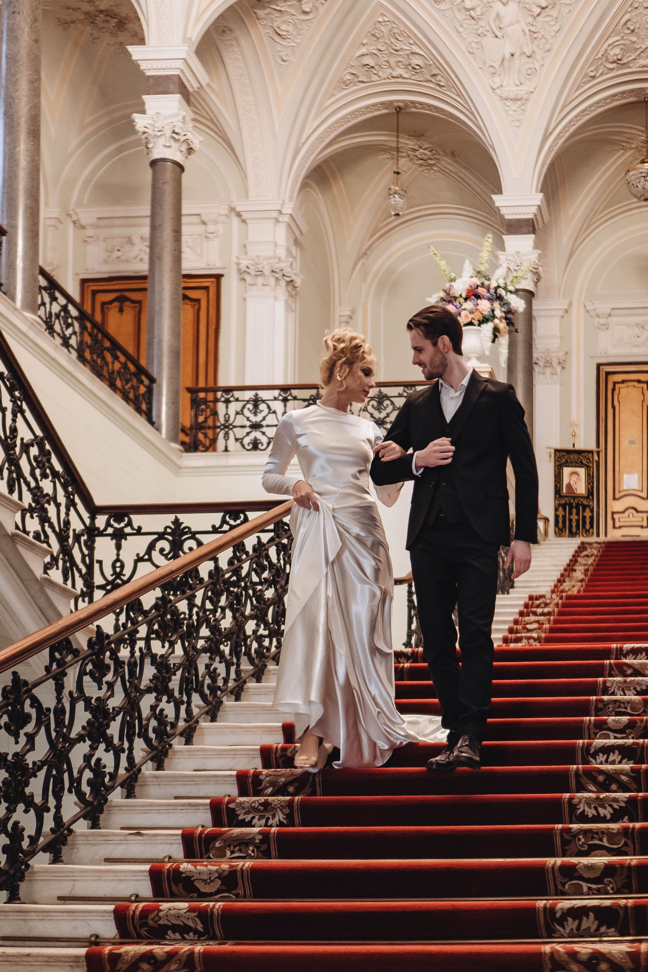 СВАДЕБНАЯ ФОТОСЕСИИЯ В НИКОЛАЕВСКОМ ДВОРЦЕ. Профессиональный фотограф, Санкт-Петербург — Виктория Богомолова