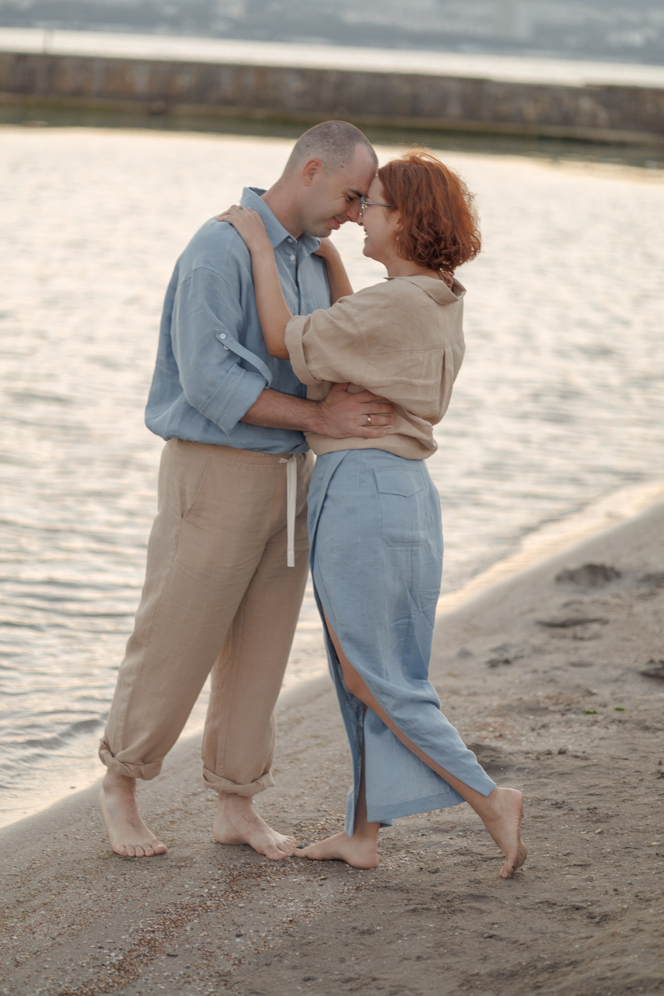 История любви на рассвете. Семейный и портретный фотограф в Геленджике Любовь Бодрова