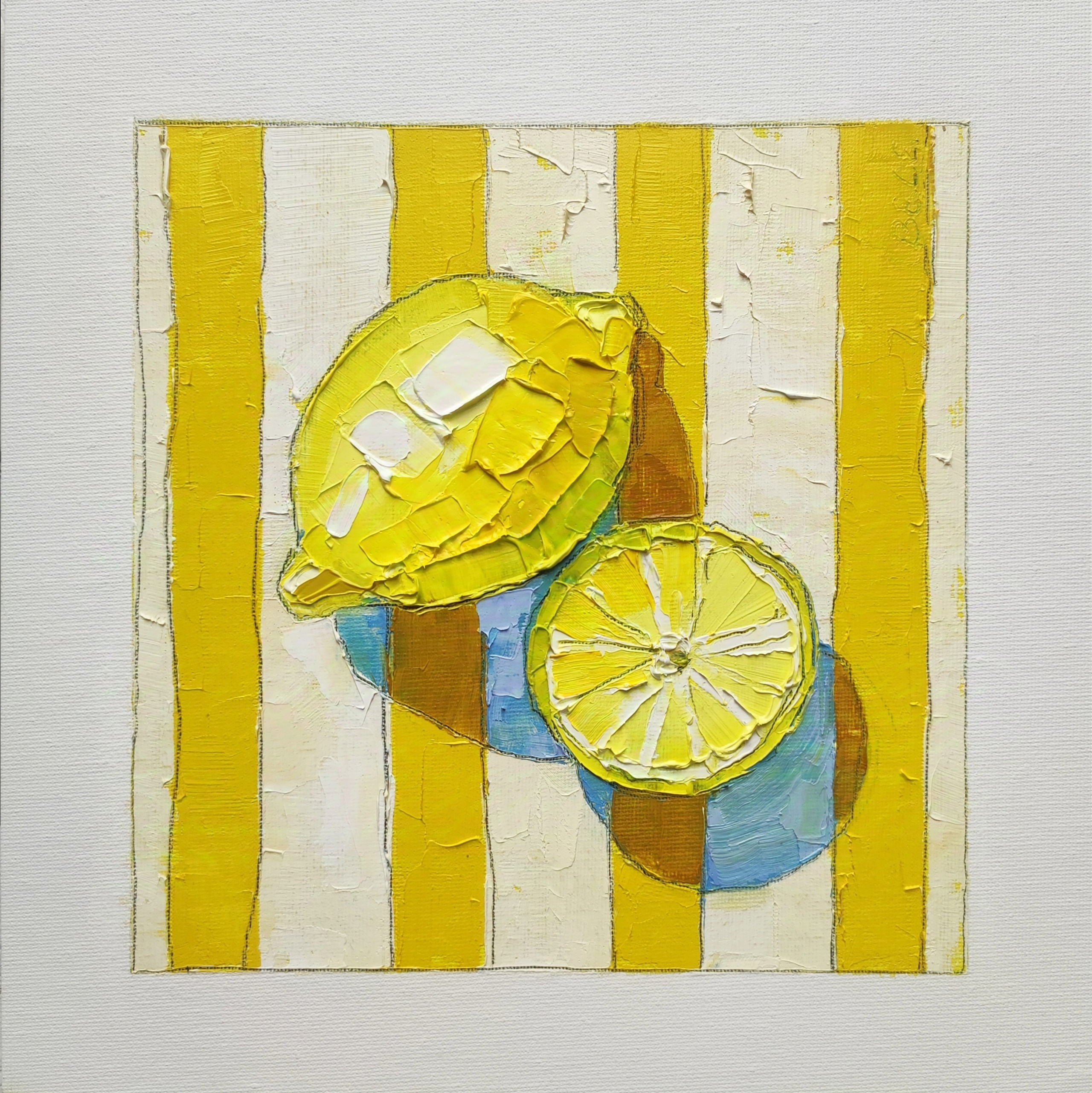 «Солнечные лимоны». Галерея картин художницы Бельмесовой Евгении