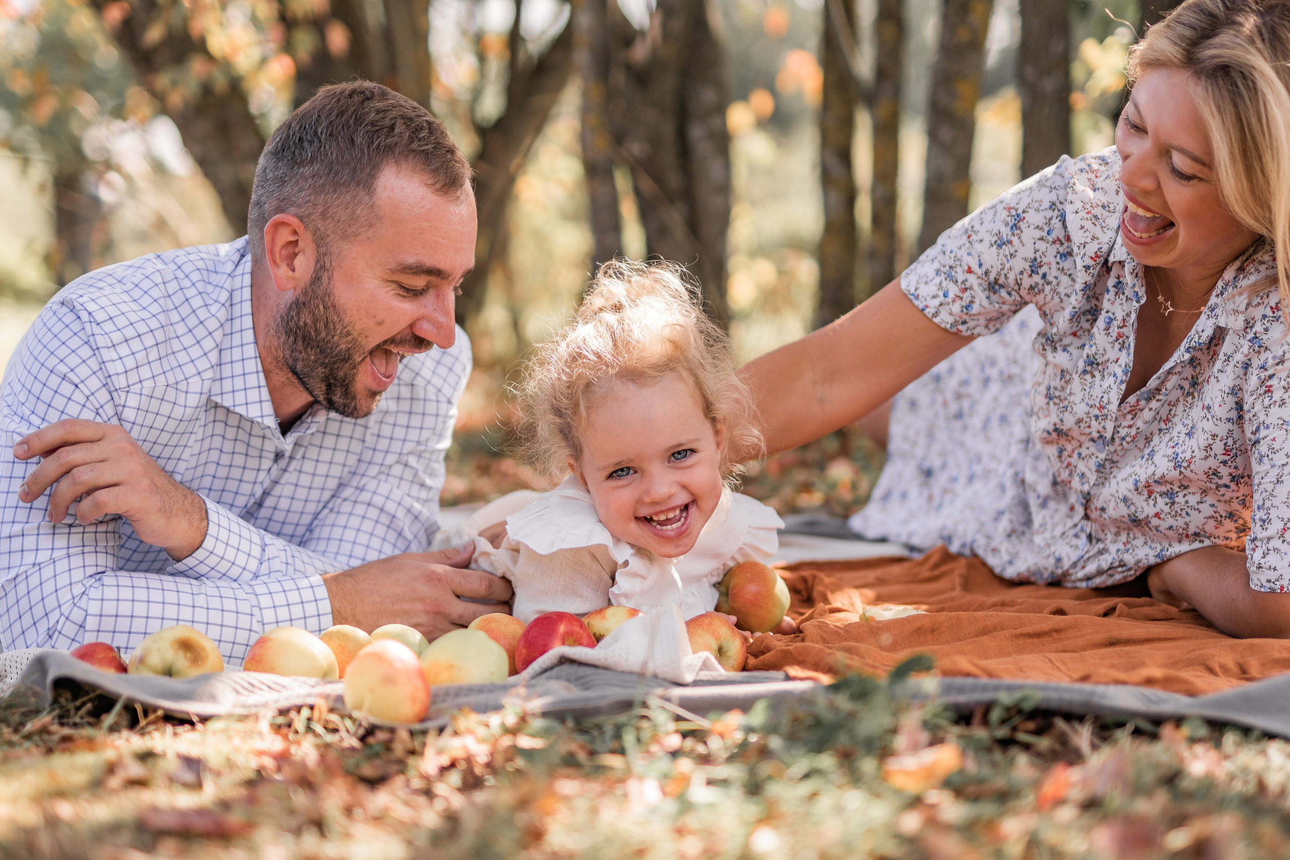 Яблоки. Семейный фотограф Ефремова Виктория