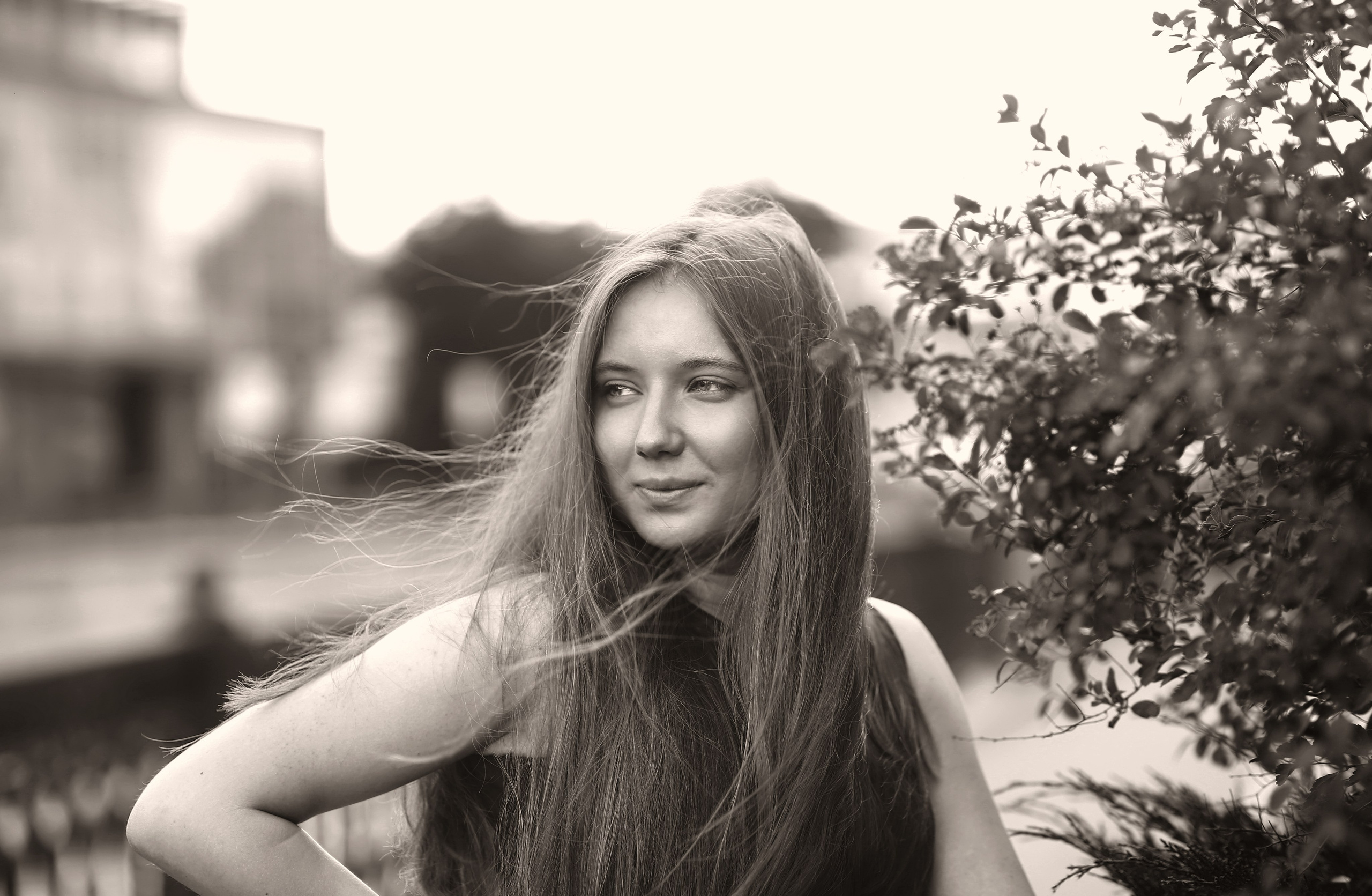 Съемки на улице