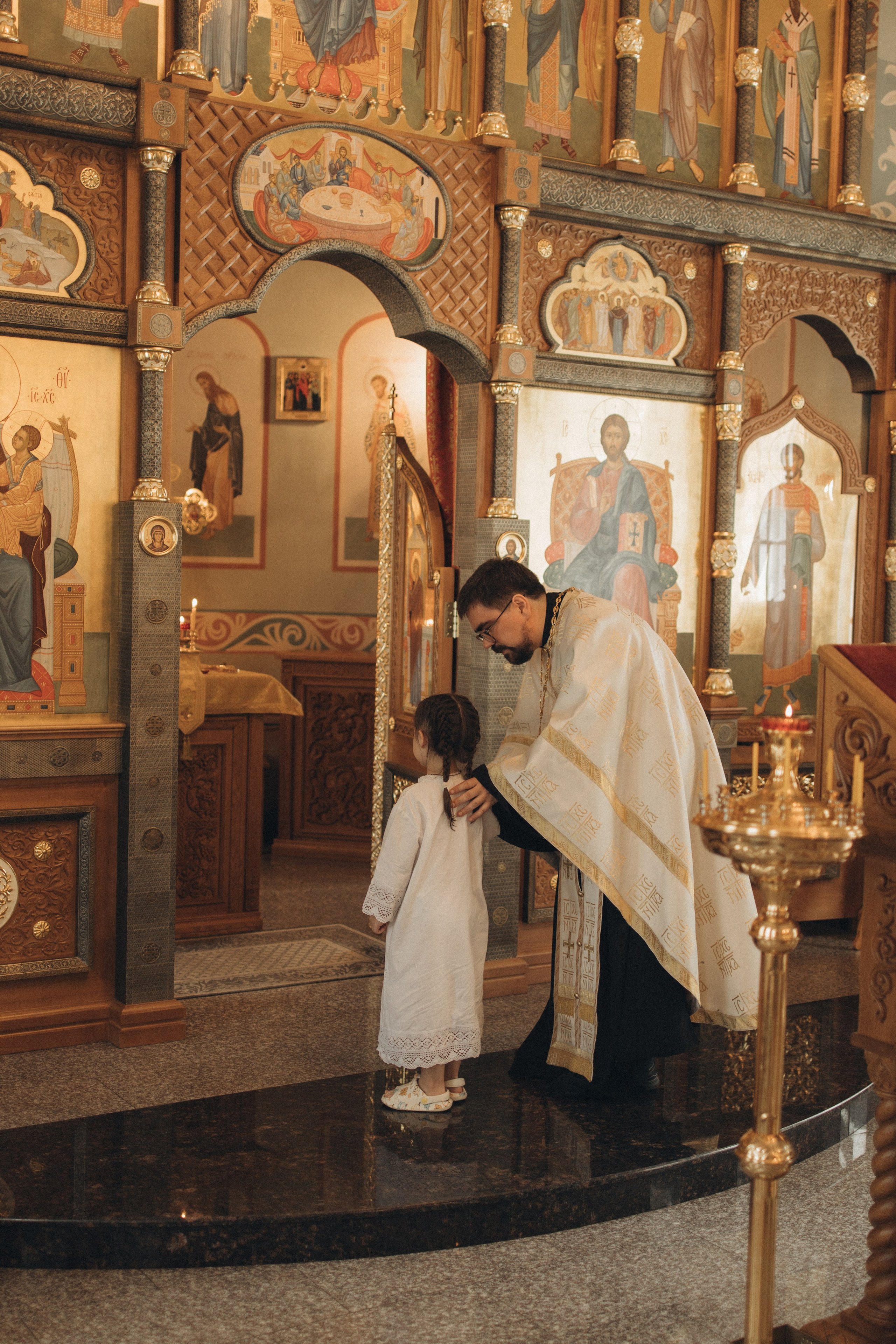Таинство крещения. Семейный фотограф Москва и МО