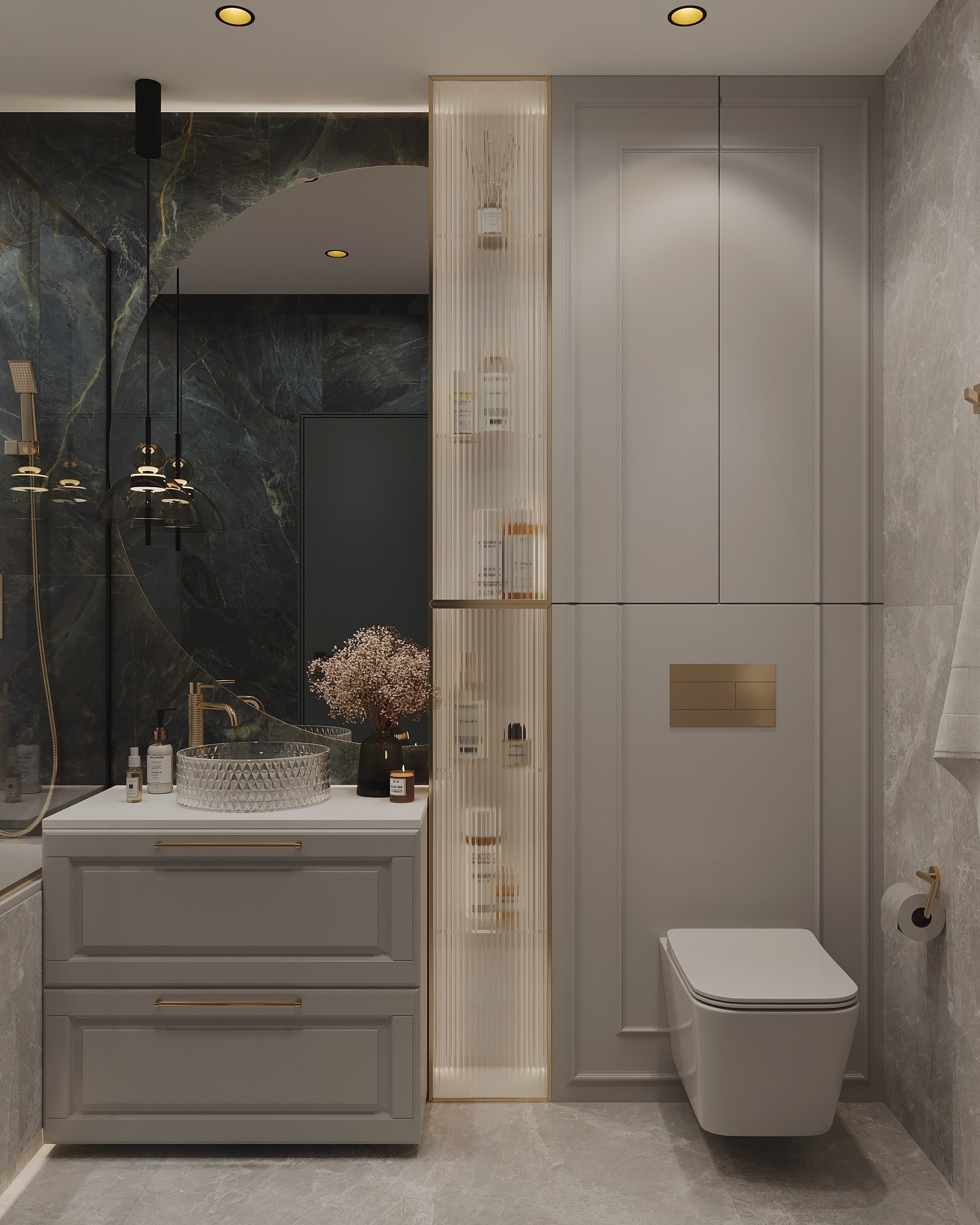 Санузел. Королёва Анастасия | 3D визуализатор