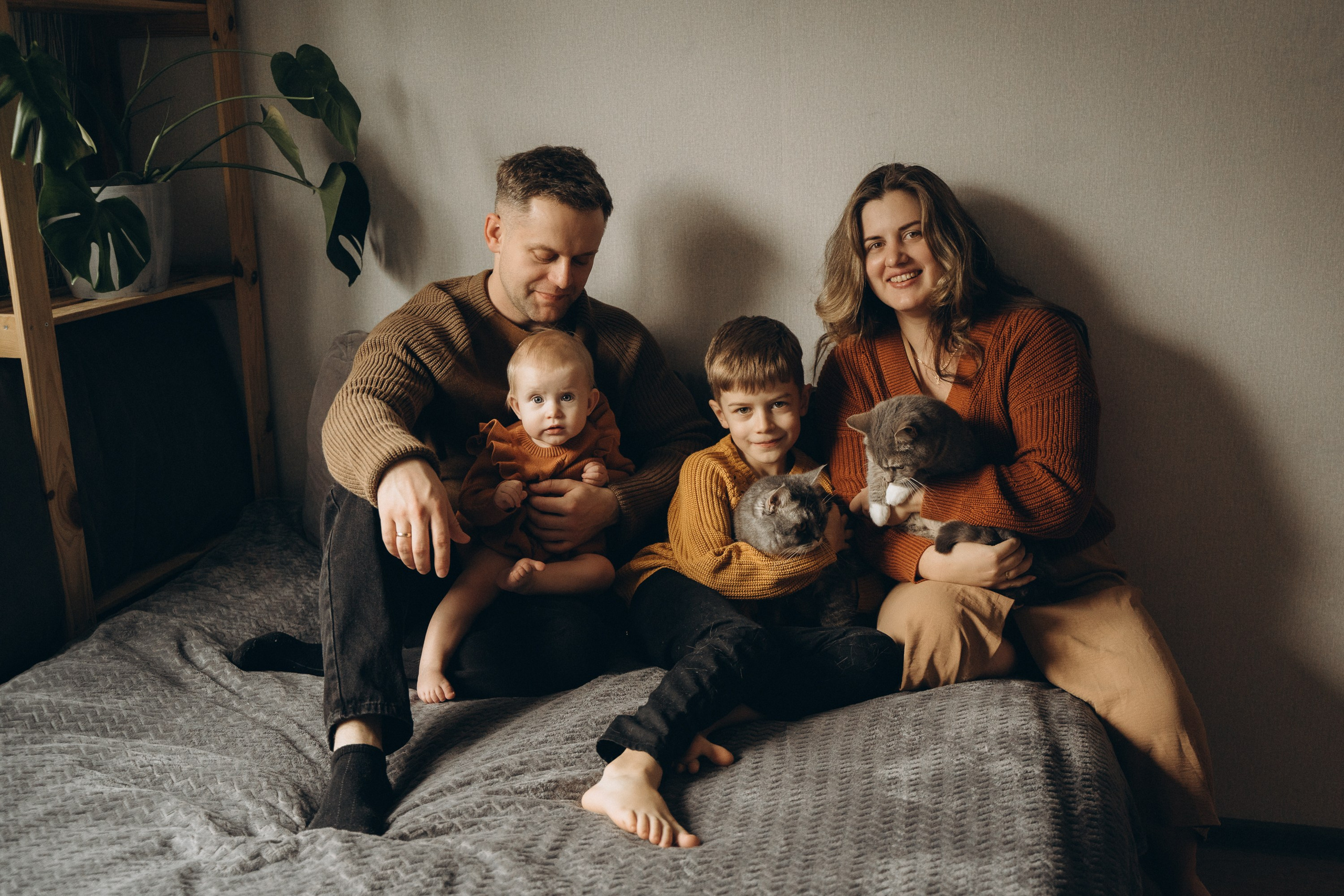 Семья дома. Семейный и детский фотограф в Бресте Дария Поляк
