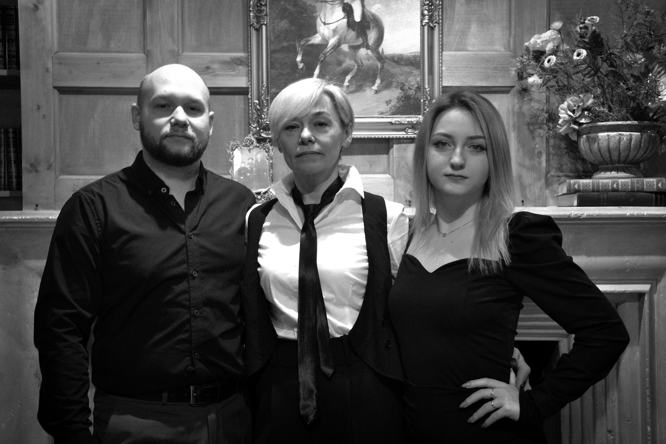 Family noir. Фотограф Анастасия Шай в Санкт-Петербурге