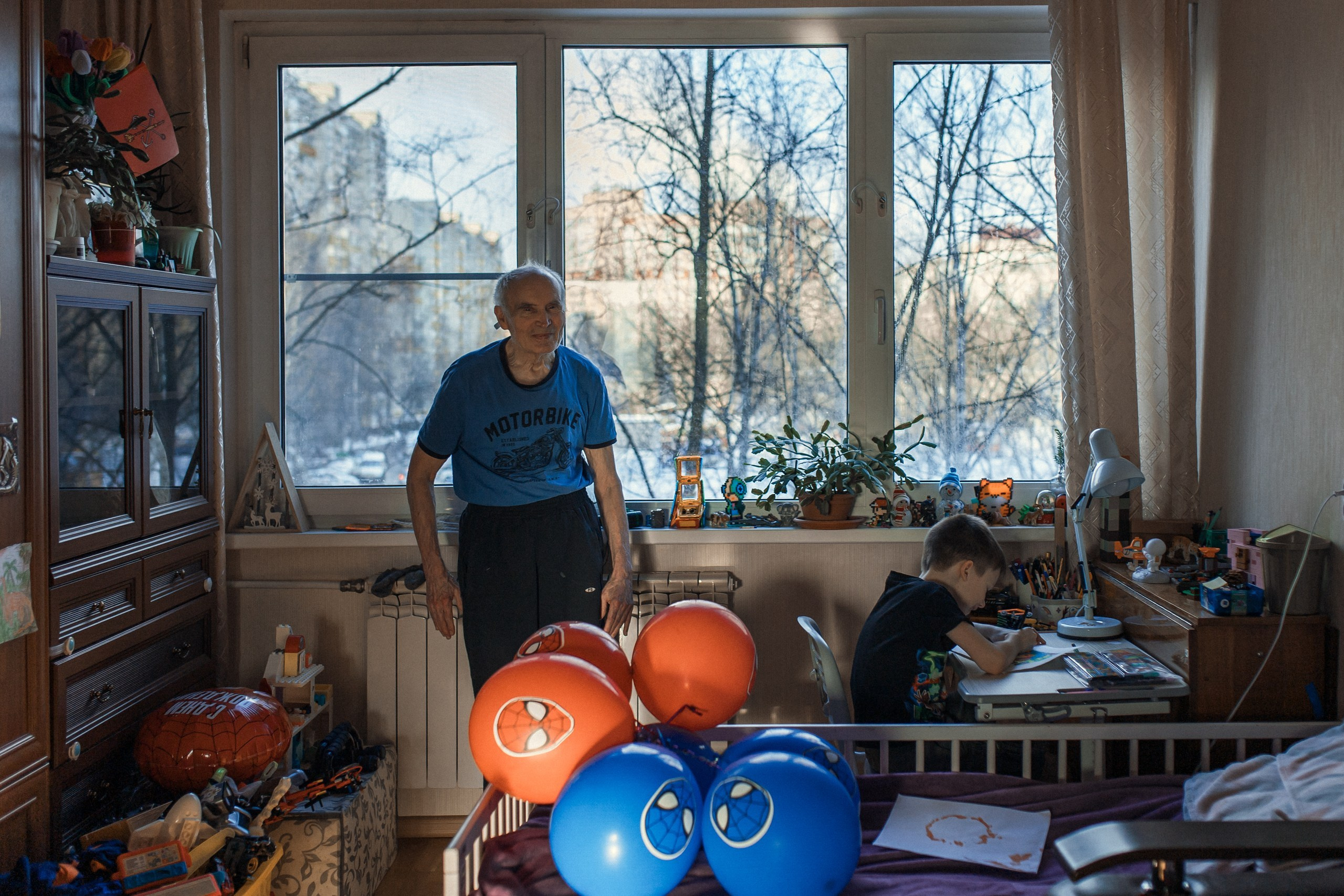 Мальчик, кот и Человек-паук. Семейный фотограф в Москве Марина Аргунова