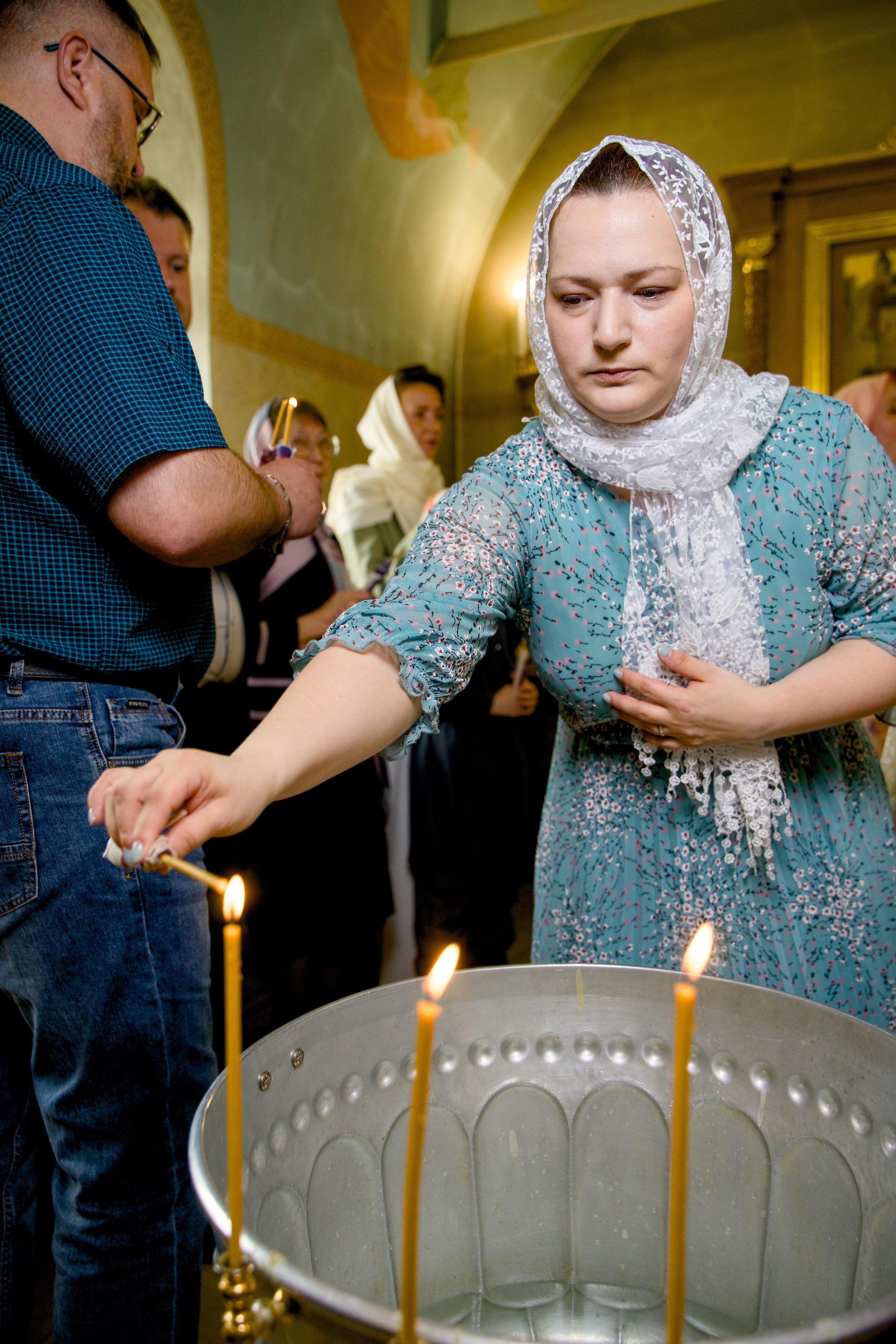 Крещения. Фотограф Богдан Оськин