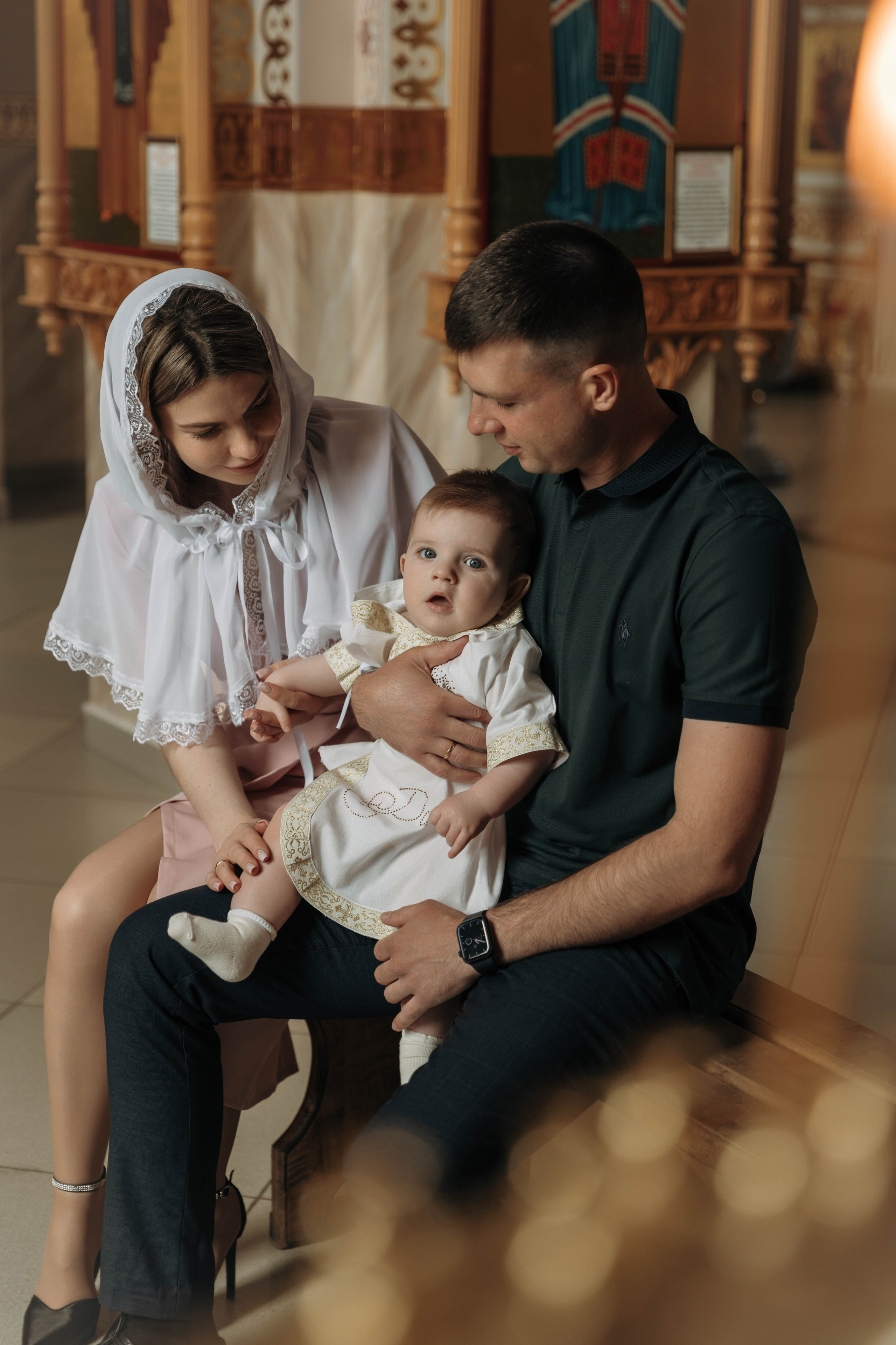 Таинство Крещения Даниила. Фотограф Сальск Катерина