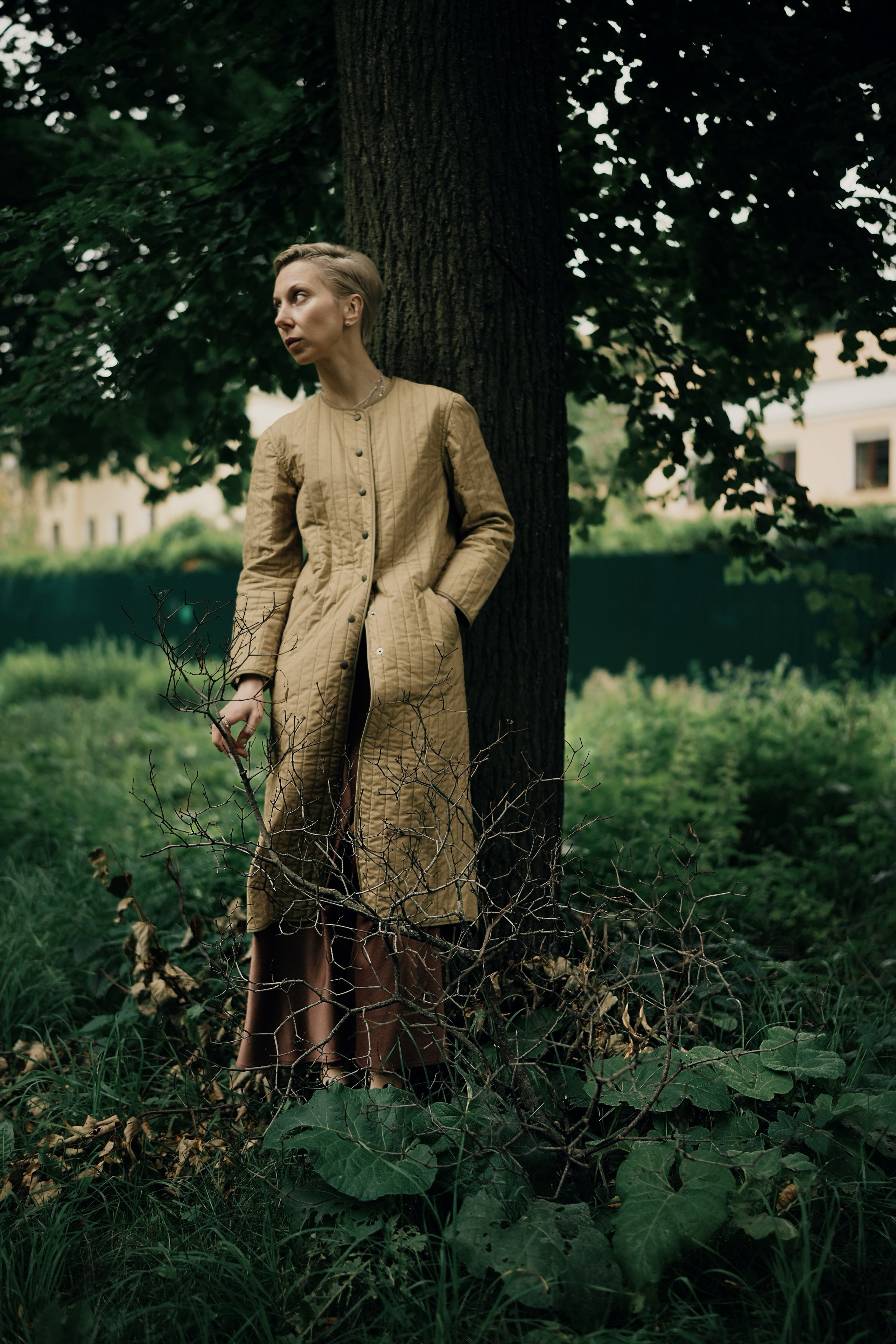 Девушка в летнем парке. Fotографиня из Санкт-Петербурга Настя Шуман