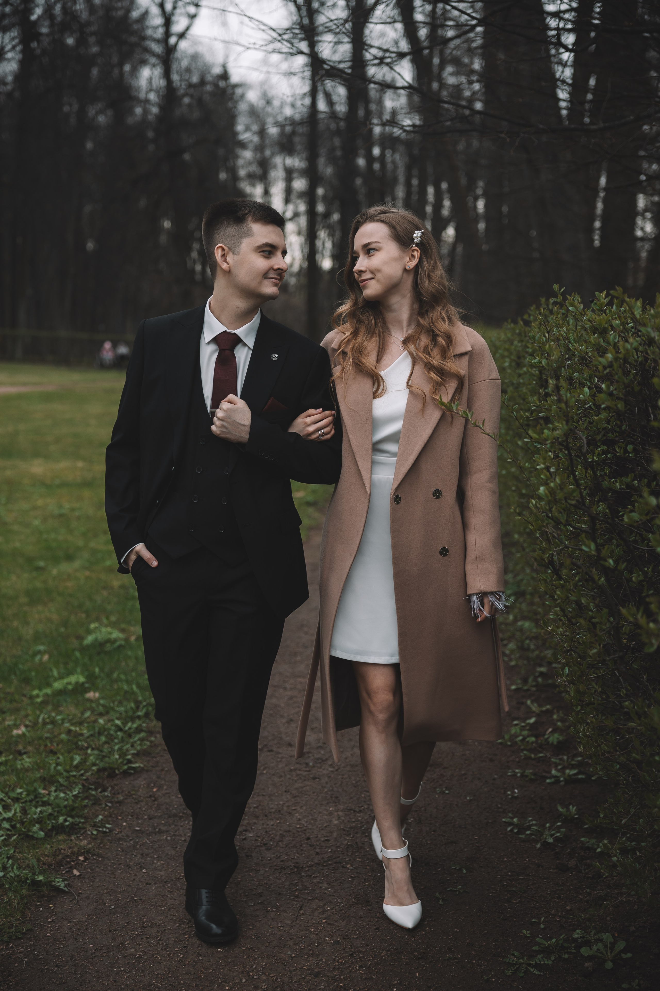 Свадебная фотосессия в Усадьбе Остафьево. Свадебный фотограф в Москве — Оскар Гелманов