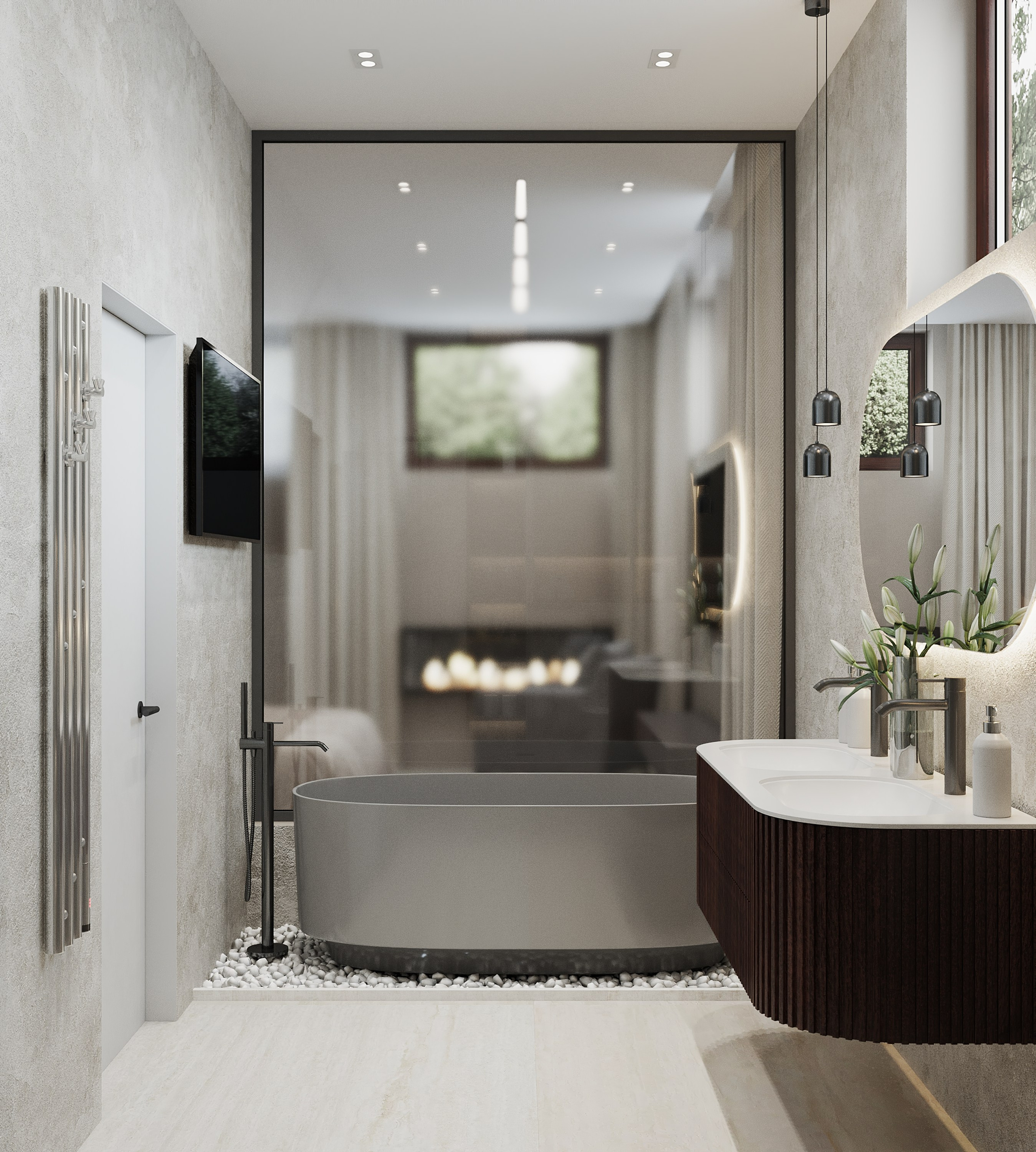 Дом, Красногорск. Modern Muf студия дизайна интерьера