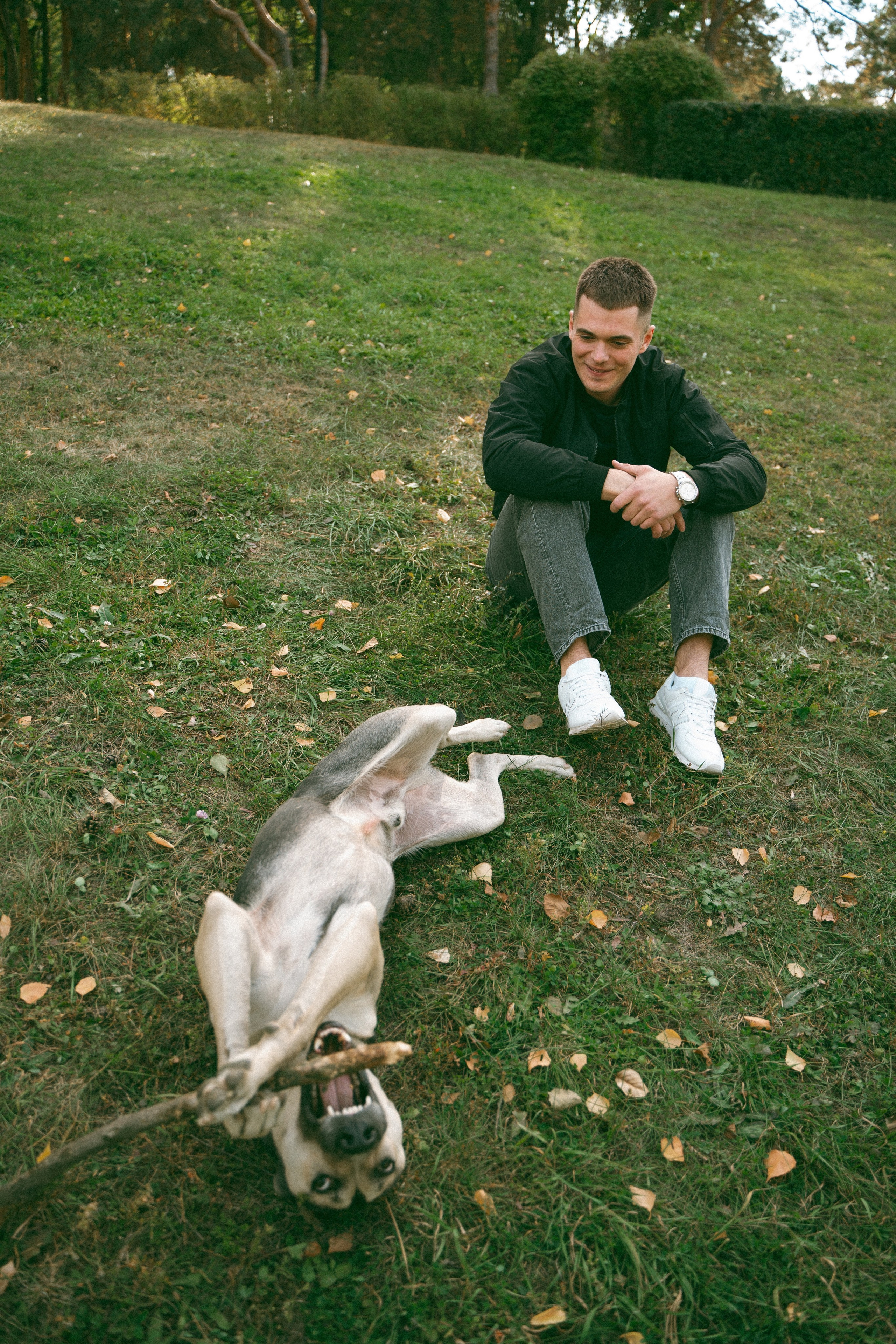 Прогулка в парке. Фотограф Мария Зайчик
