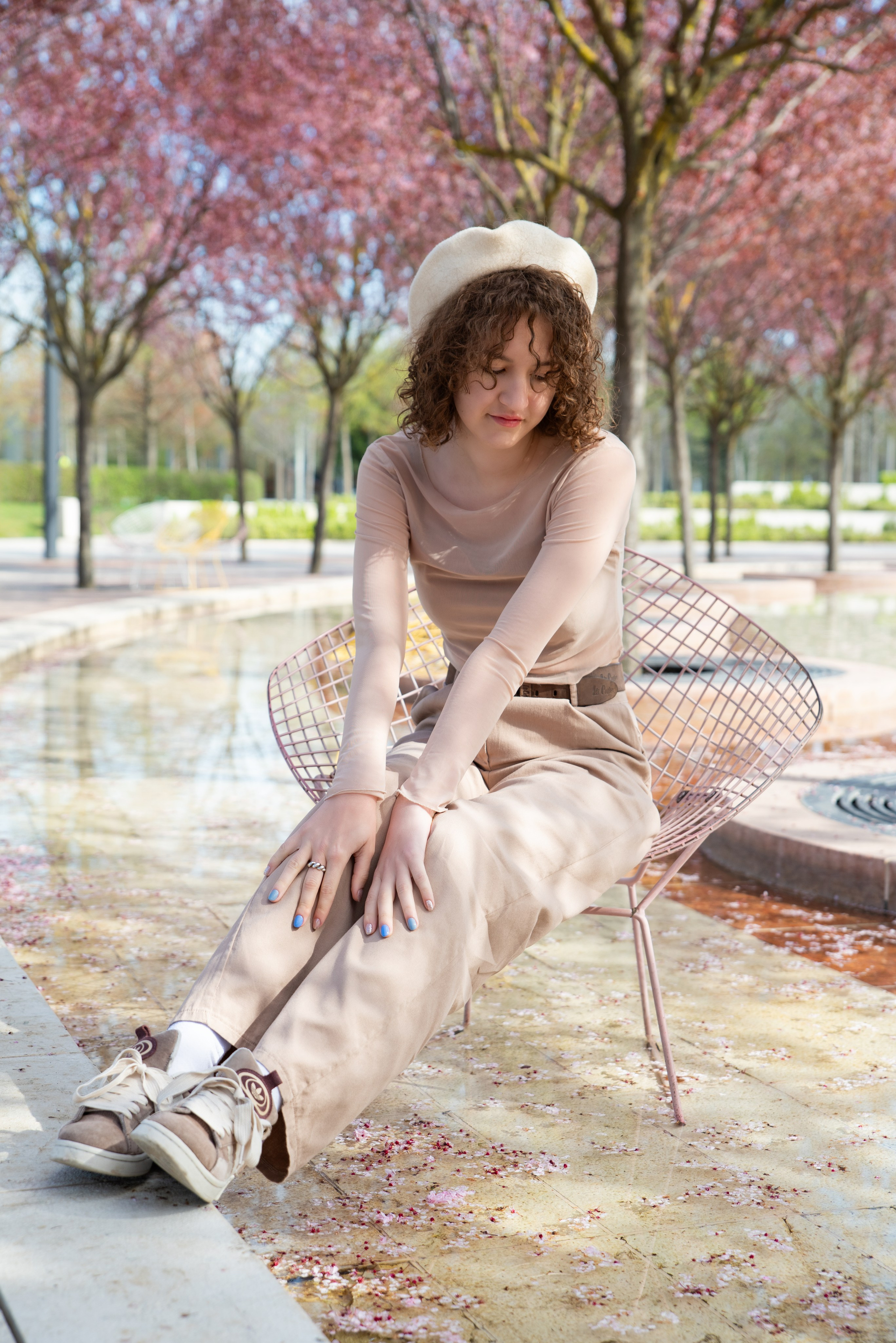 Фотодень в «Галицком» с цветущей вишней. Фотограф в Краснодаре Анна Карелина