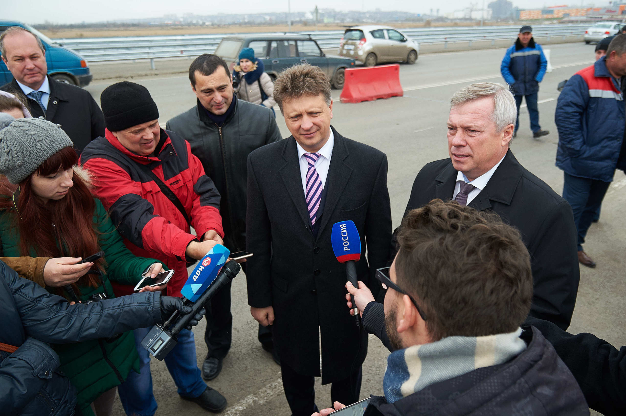 Открытие южного подъезда к Ростову. Репортажный и коммерческий фотограф в Ростове Виталий Ишков