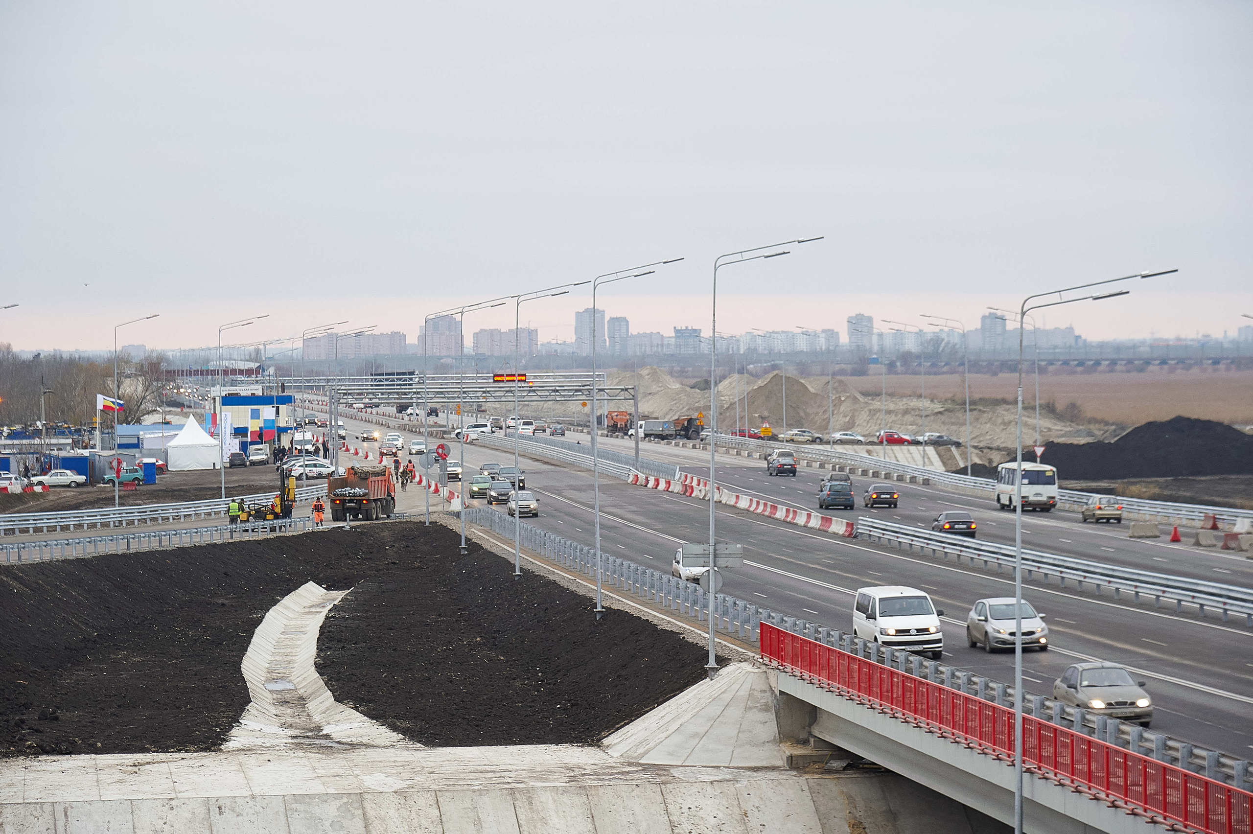 Открытие южного подъезда к Ростову. Репортажный и коммерческий фотограф в Ростове Виталий Ишков