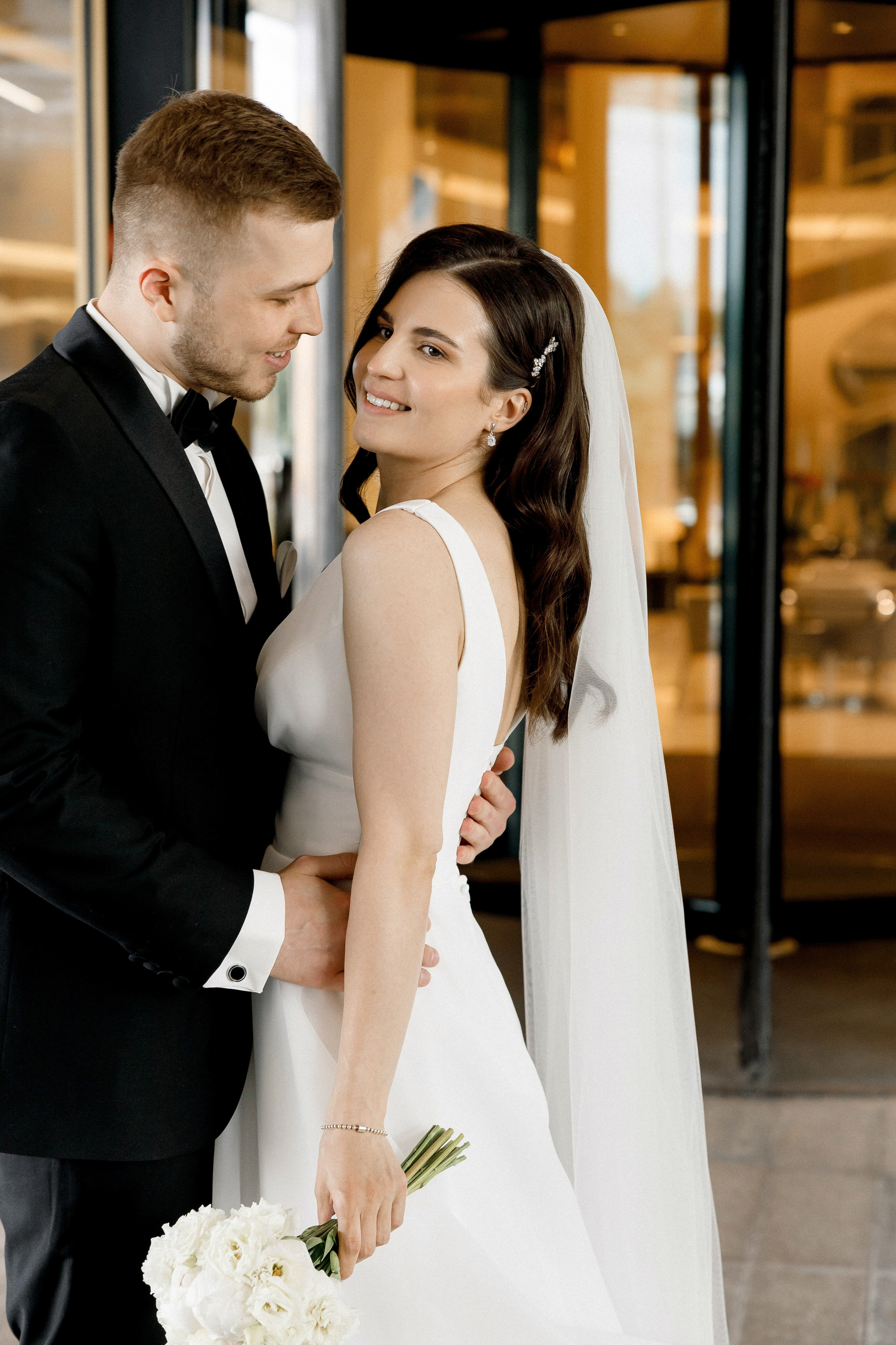 Свадебный ужин в Ресторане Michel на Красной Пресне. Свадебный фотограф в Москве и Санкт-Петербурге Денис Ходюков