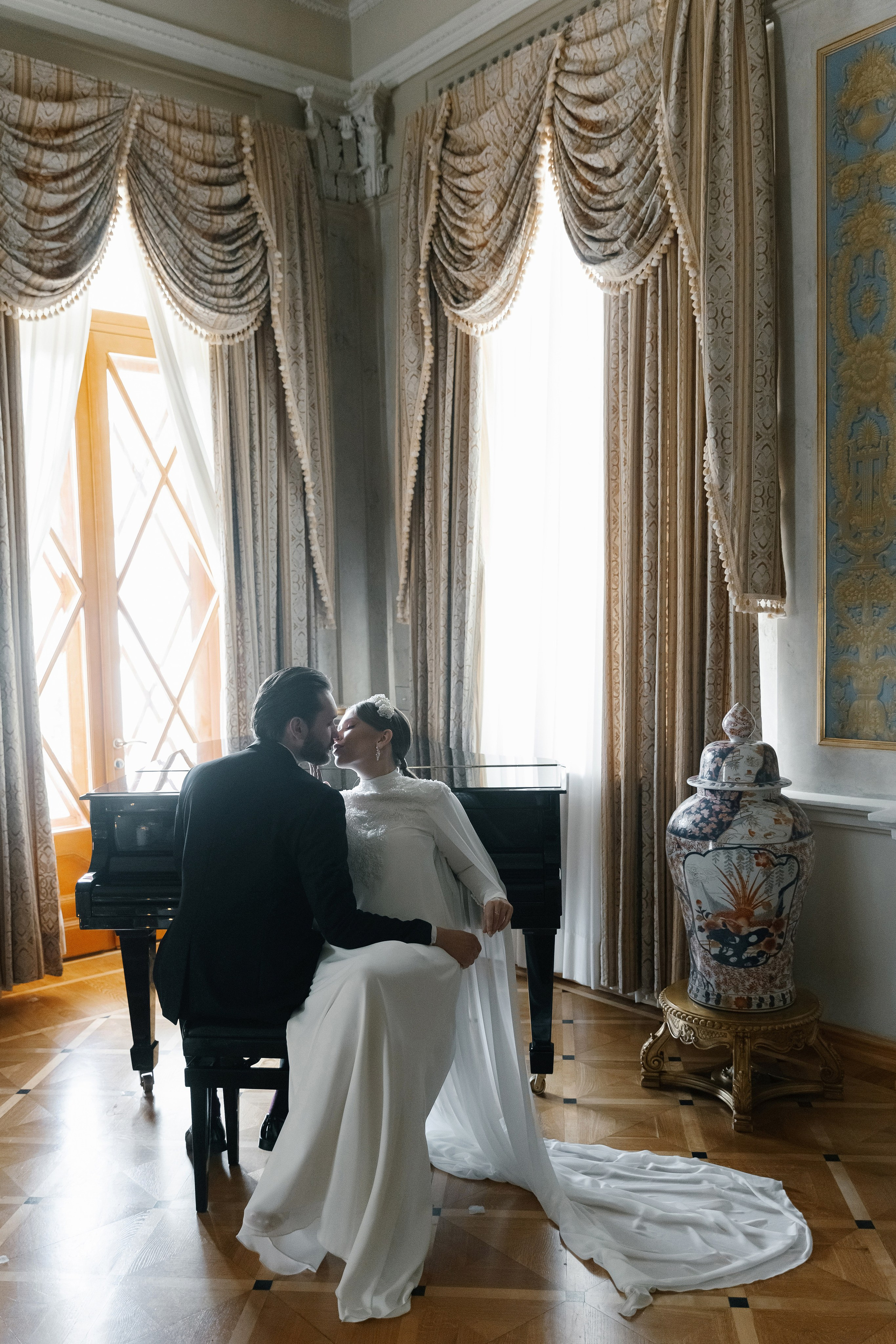 Анастасия и Богдан: усадьба Морозовка. Свадебный фотограф Москва