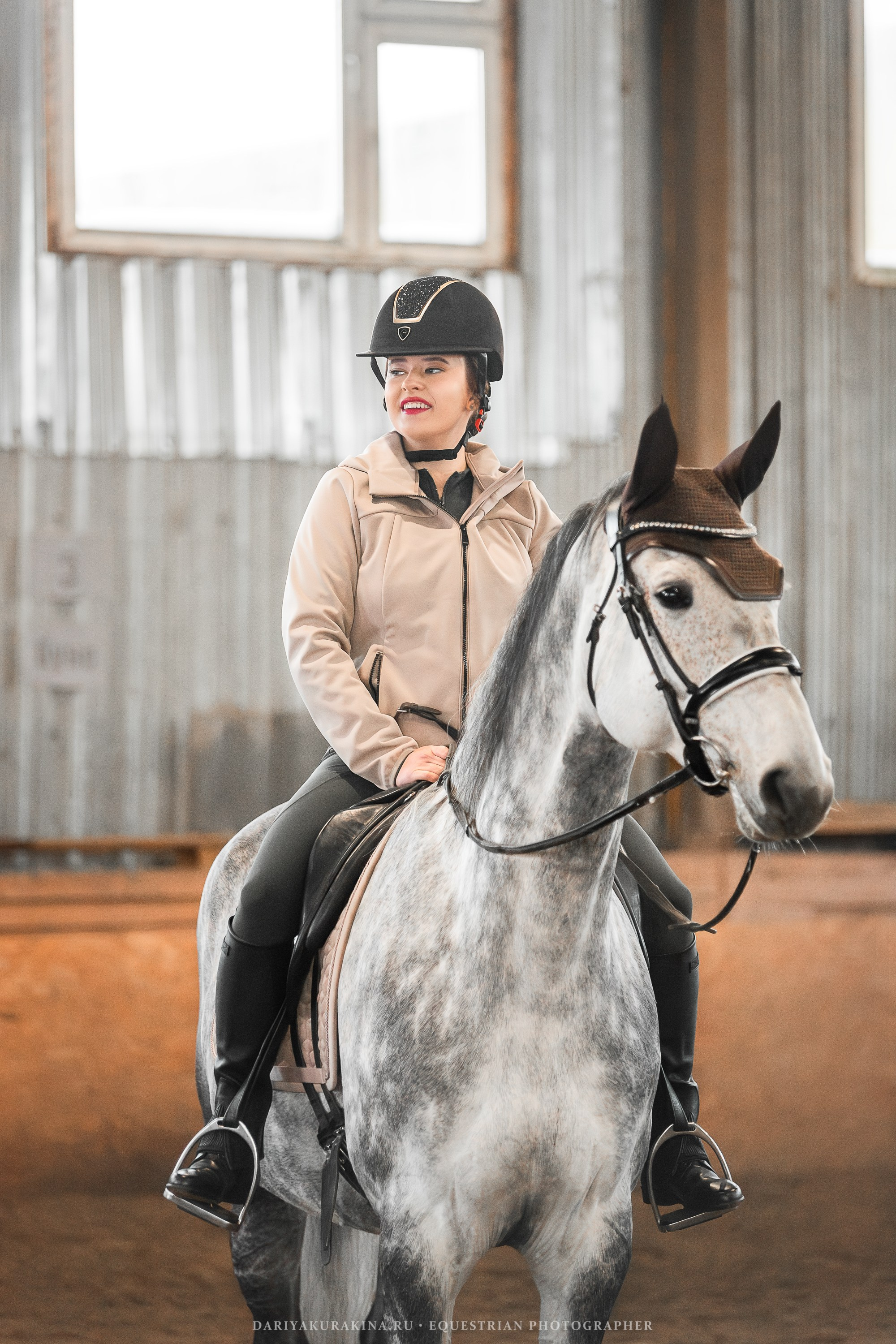 «ЮНА» Тренировка. Конный фотограф Куракина Дарья • Фотосессии с лошадьми