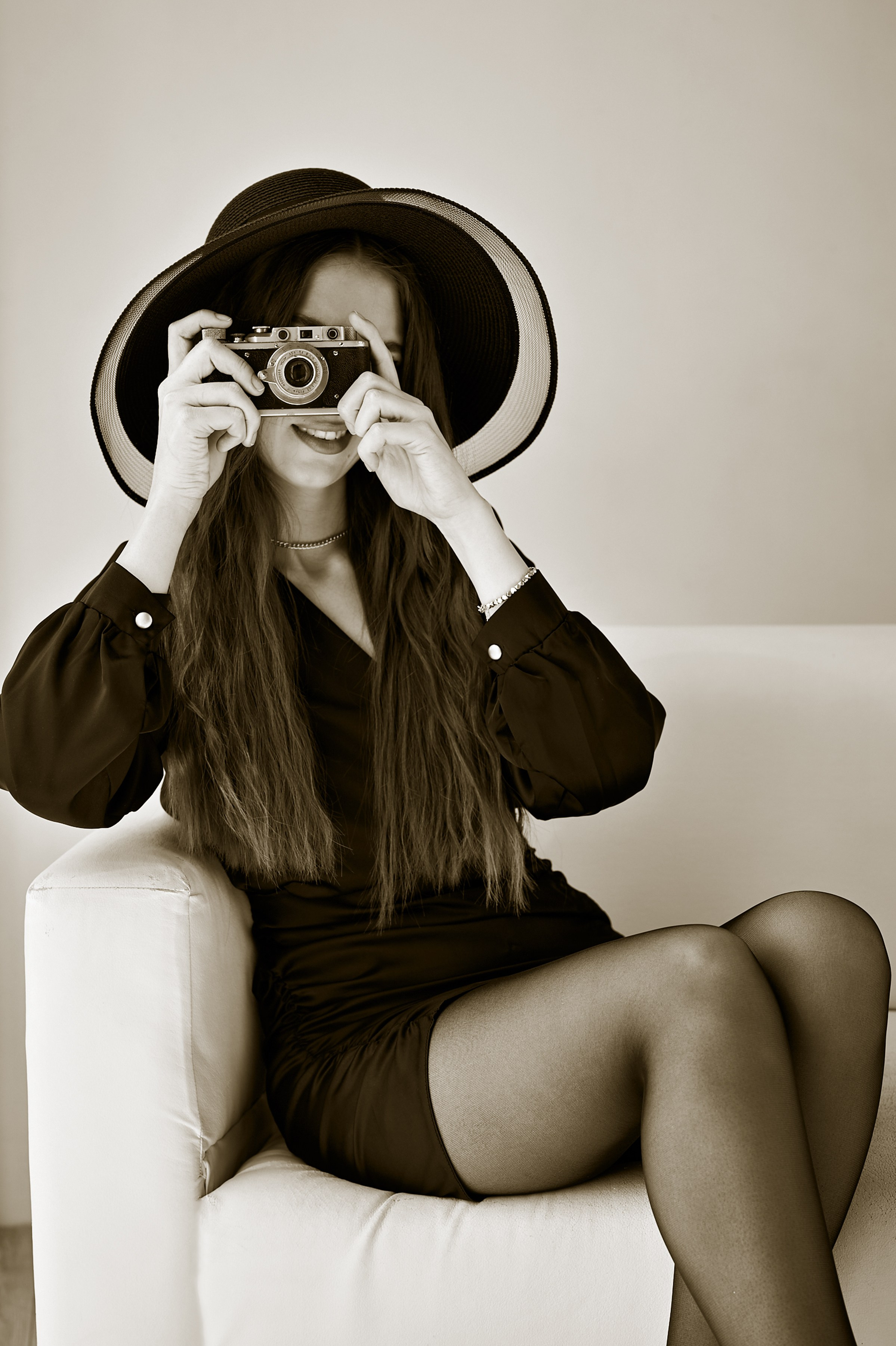 Елена в студии Art Baza. Портретный фотограф в Твери Дмитрий Козьминых