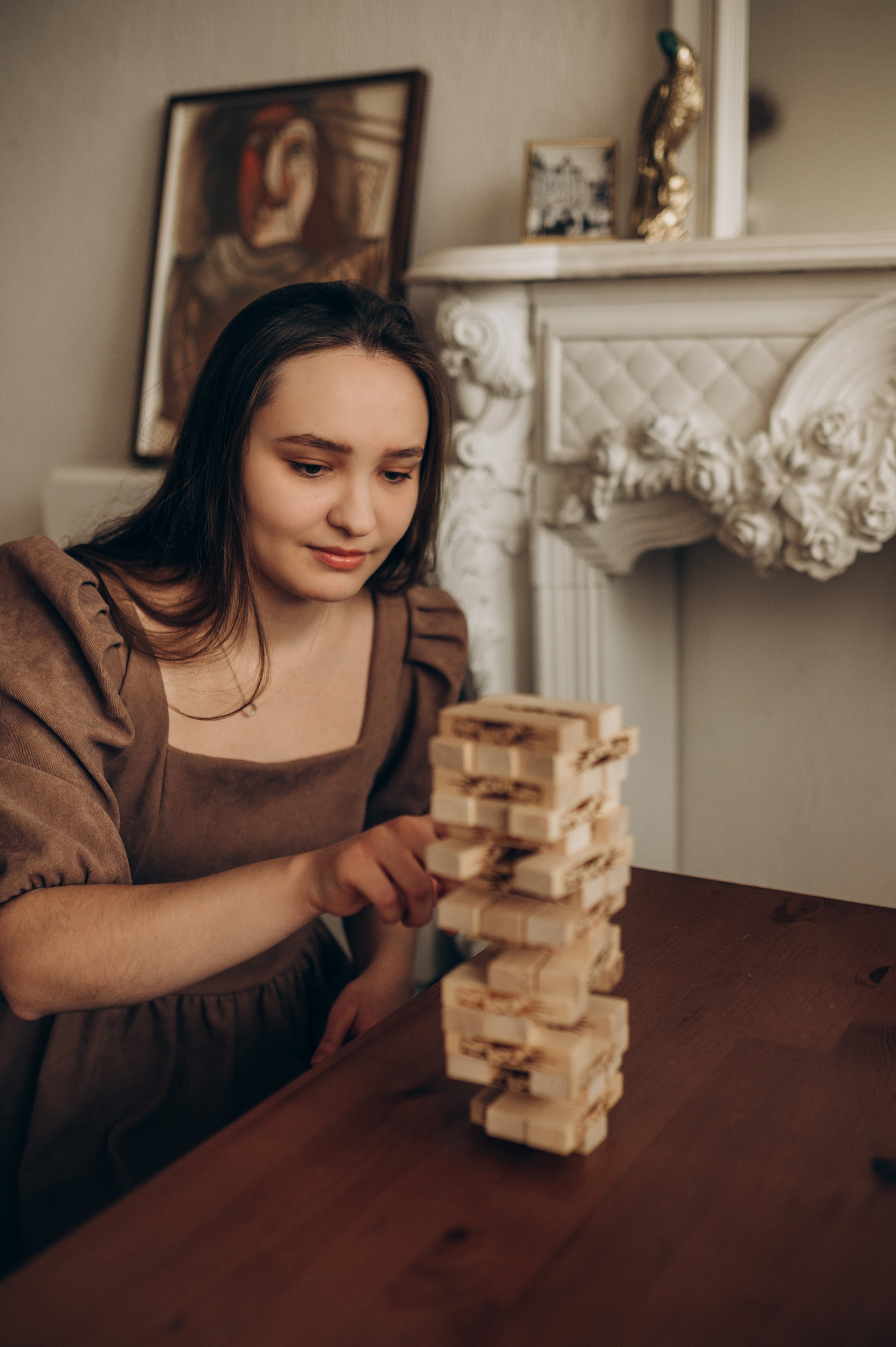 Уютная семейная съёмка в студии. Семейный фотограф в Домодедово и Москве Елена Пичугина