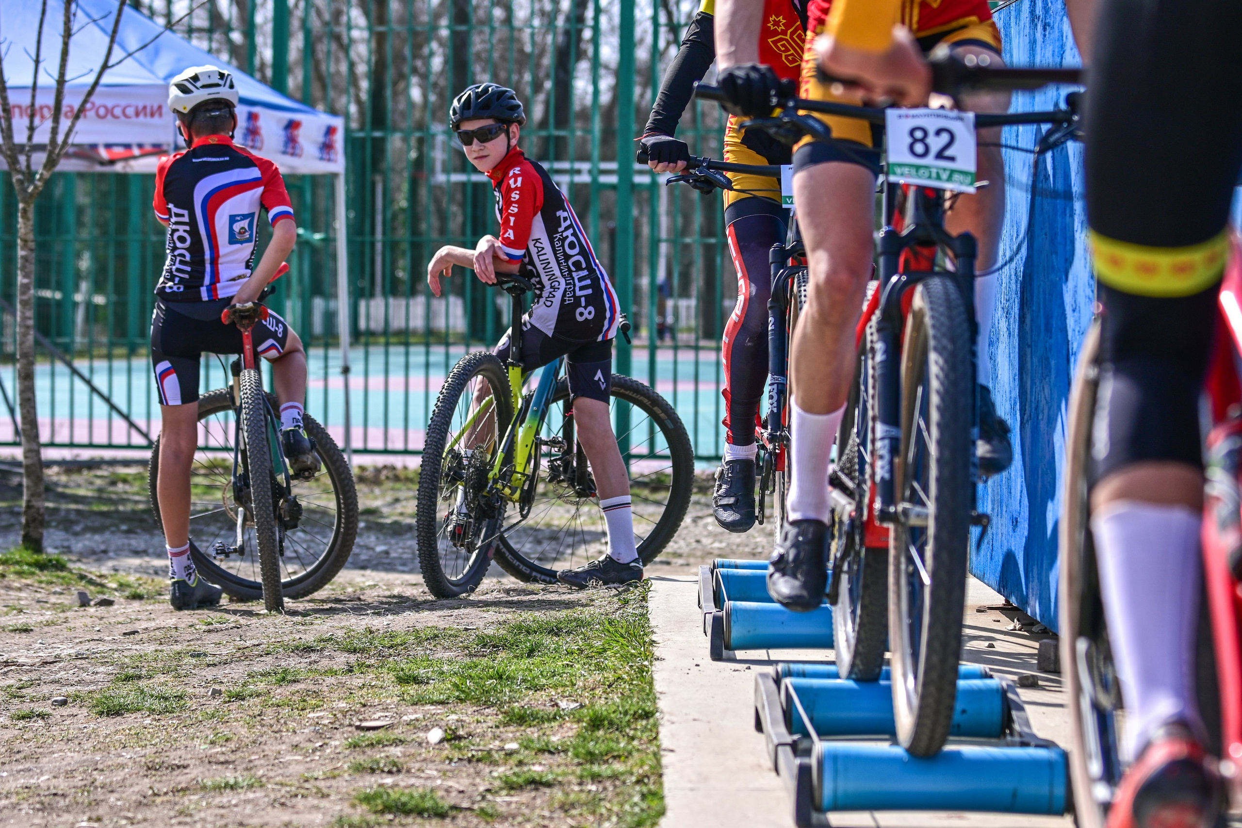 Маунтинбайк, кросс-кантри в Архипо-Осиповке 16 марта 2025. Спортивный фотограф, фотожурналист Павел Ларькин
