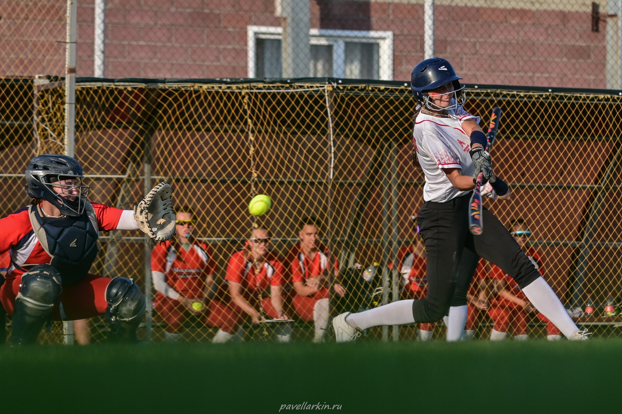 Софтбол: Финал юношеской спартакиады 2025 года. Спортивный фотограф, фотожурналист Павел Ларькин