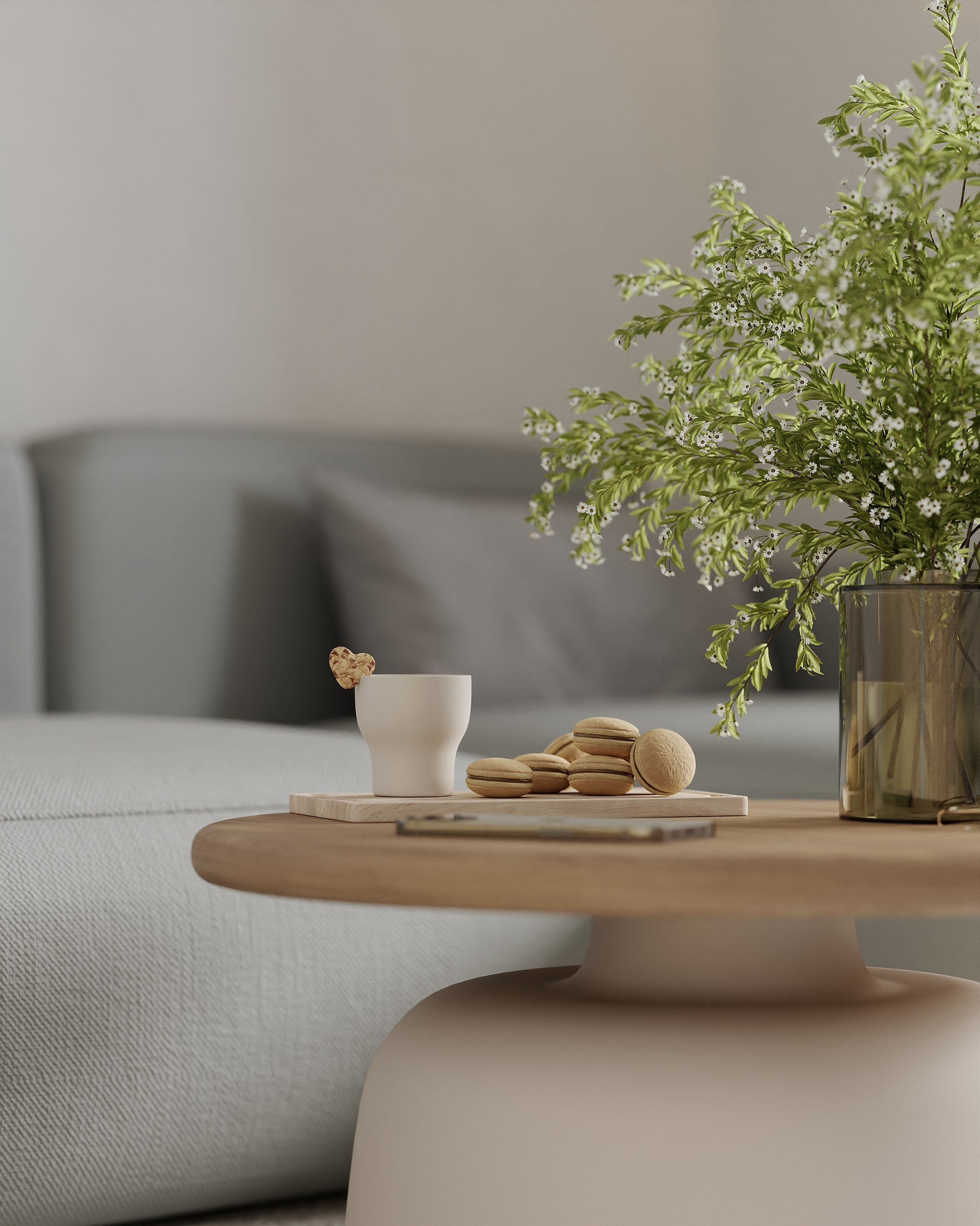 Квартира семьи Милюковых. 3D визуализатор в Москве Сердюк Владислав