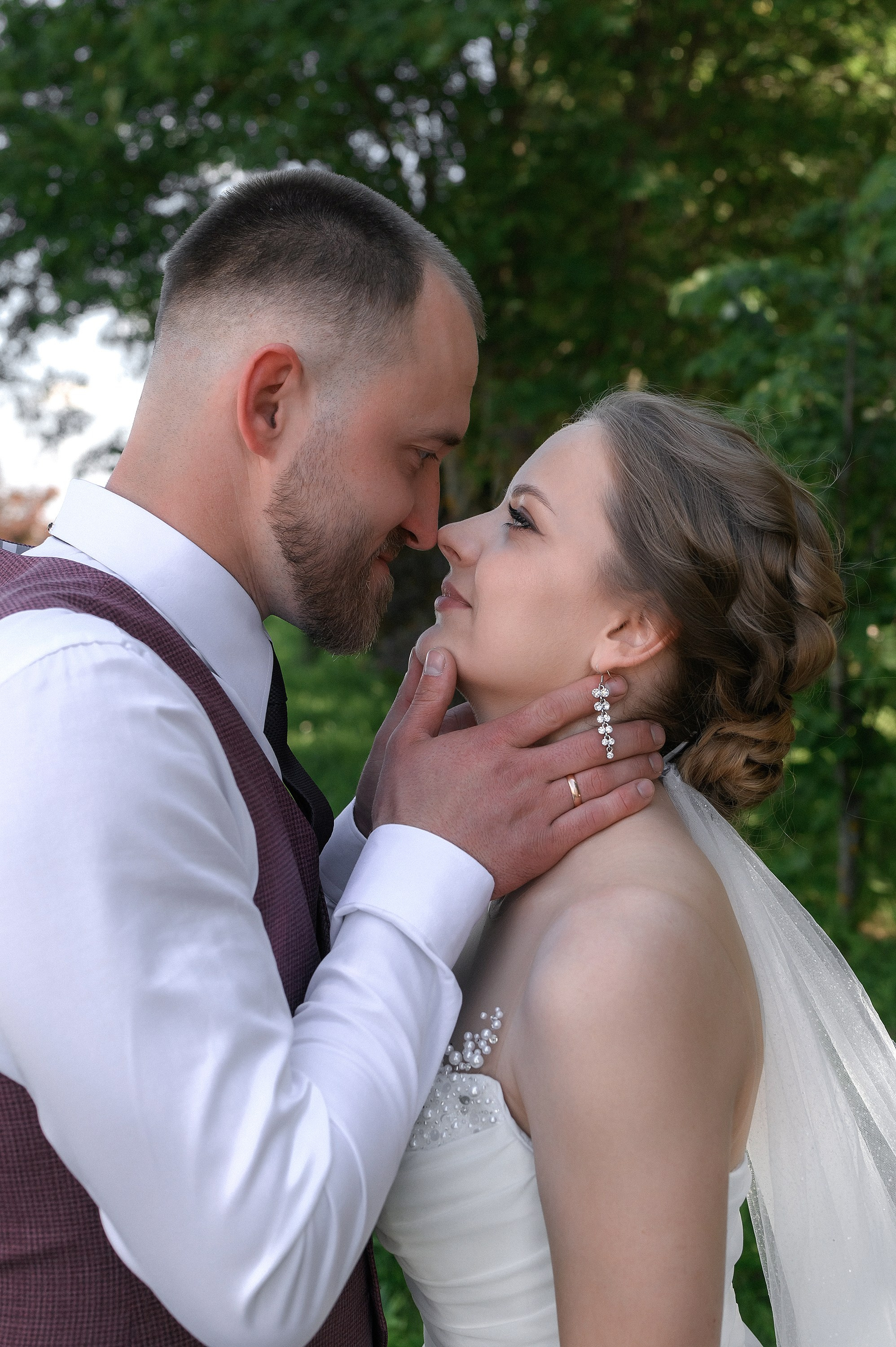 Встреча жениха и невесты. свадебный фотограф Николай Коляганов.