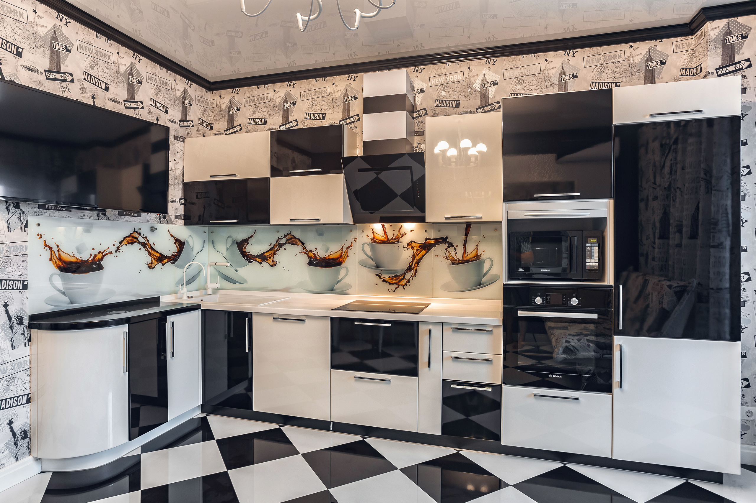 Дизайнерская квартира в стиле Мэрилин Монро. Свадебный и семейный фотограф Ворожейкин Олег. Фотографирую во Владиво