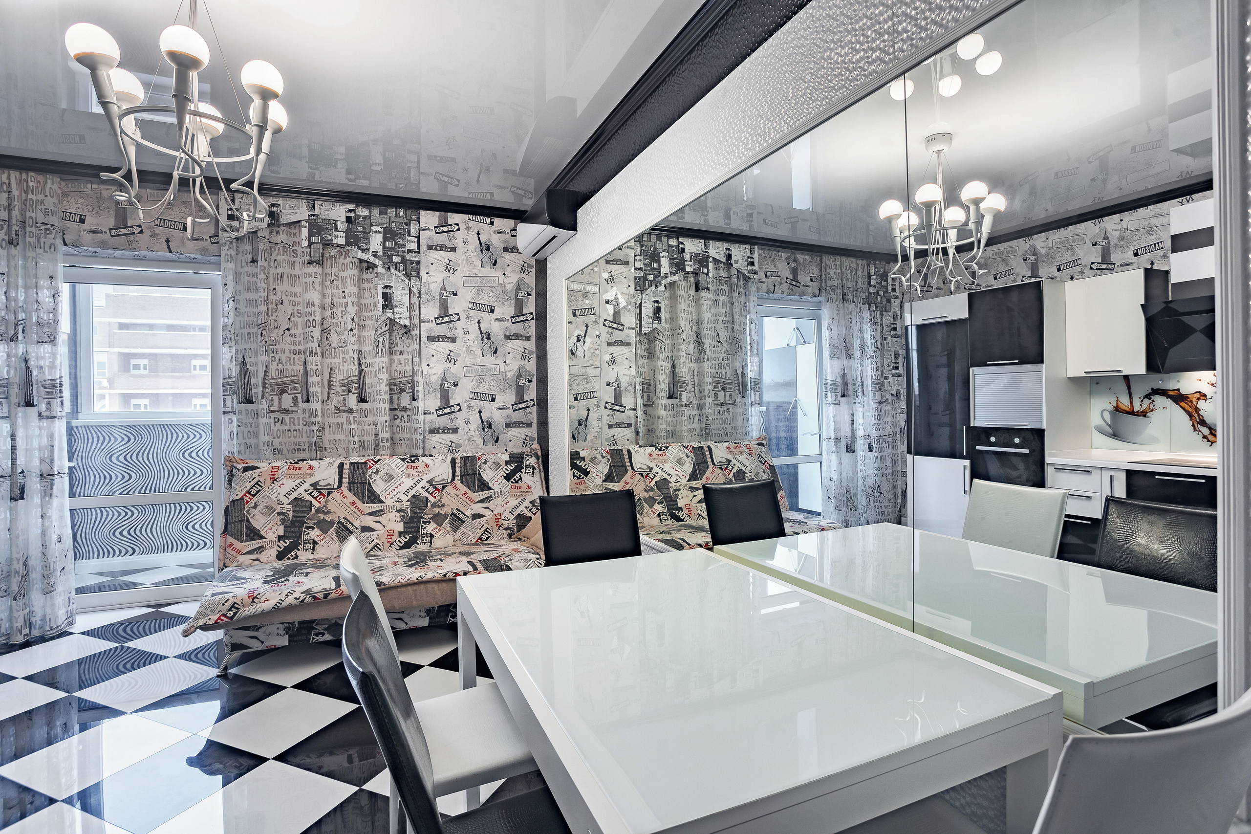 Дизайнерская квартира в стиле Мэрилин Монро. Свадебный и семейный фотограф Ворожейкин Олег. Фотографирую во Владиво